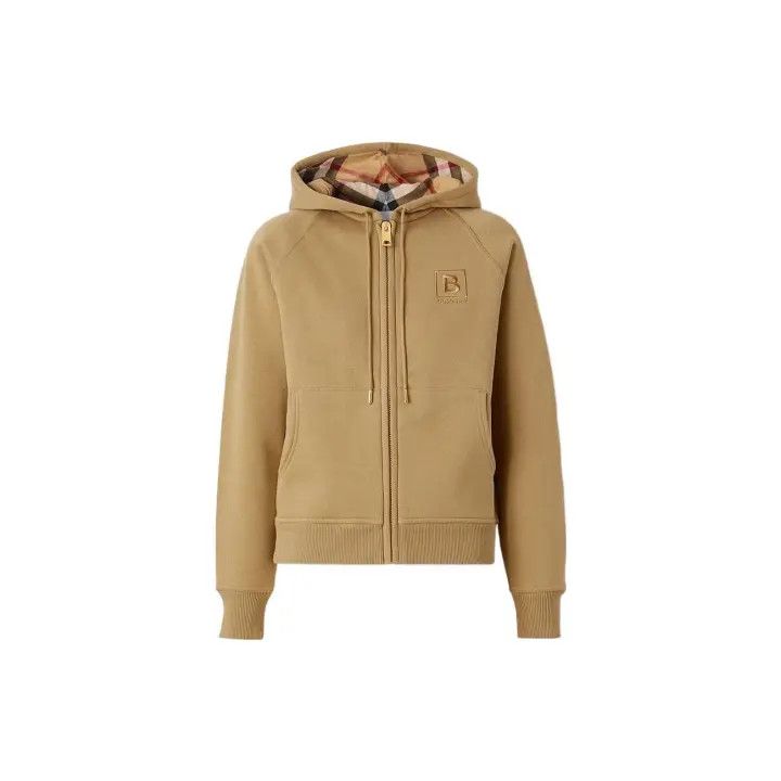 Burberry FW22 Logo Embroidered Hooded Sweatshirt 0079