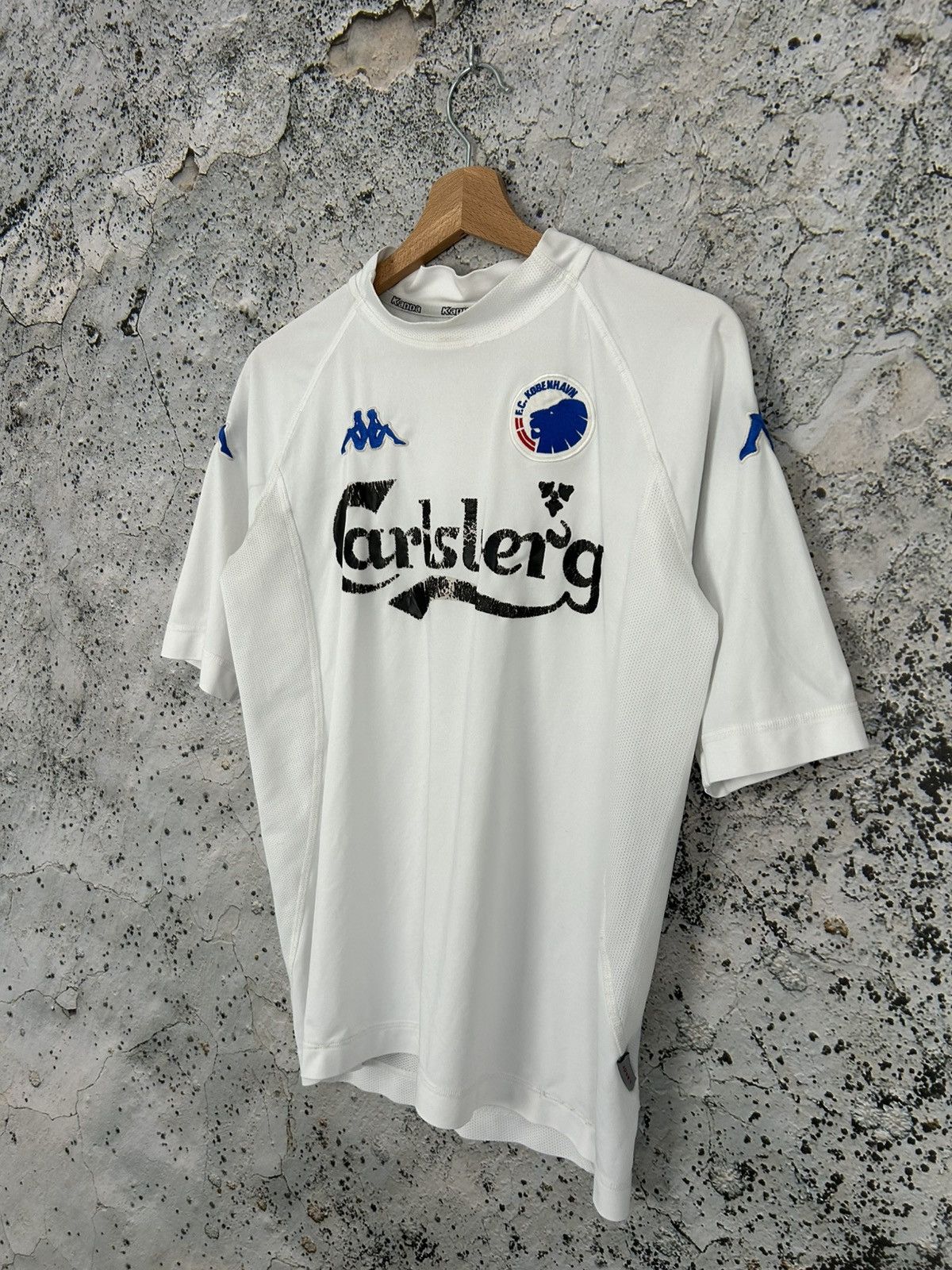 Kappa Vintage FC Copenhagen Kappa Soccer Jersey Football Sport Size US L / EU 52-54 / 3 - 2 Thumbnail