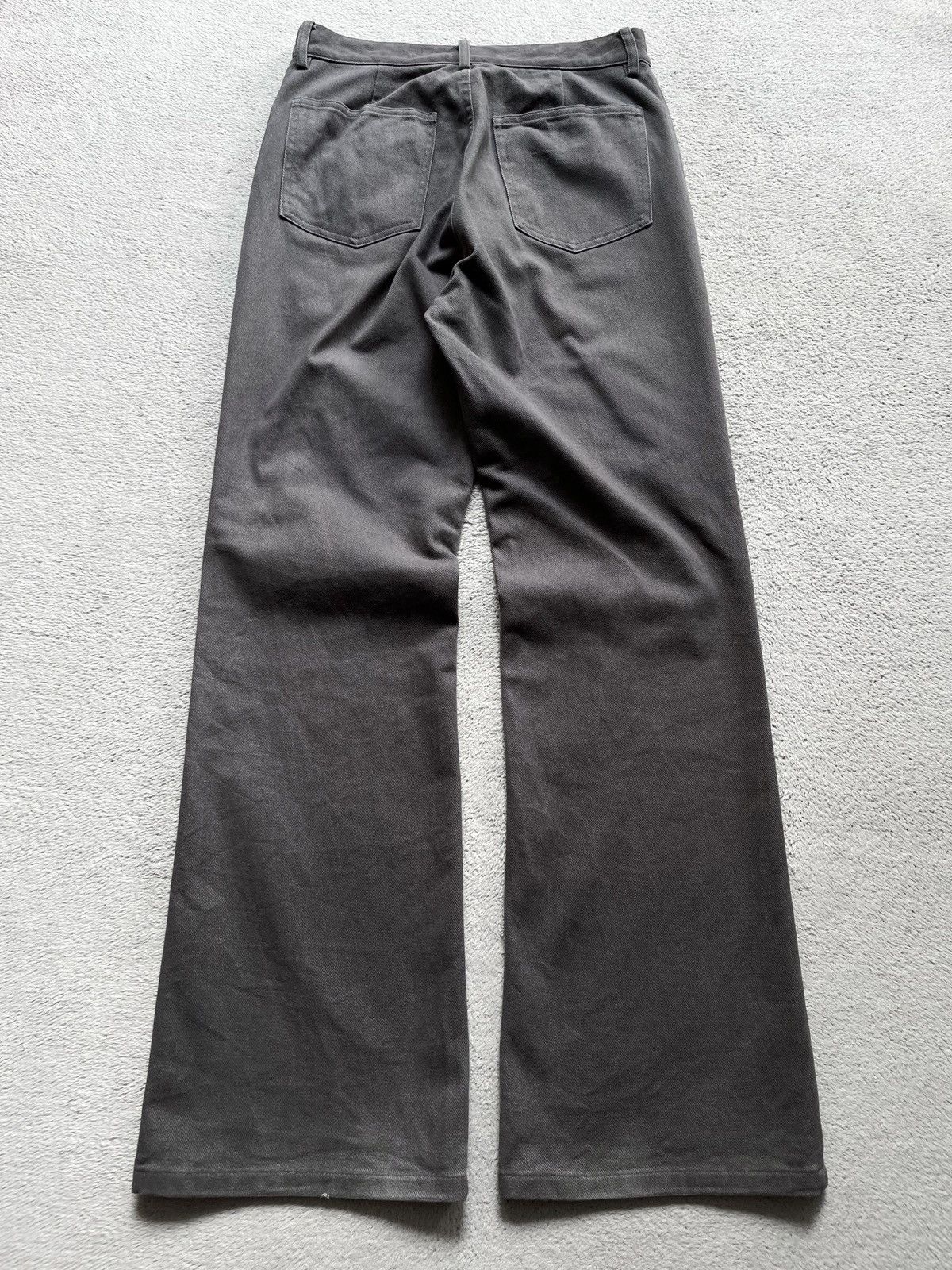 Yohji Yamamoto Vintage Inéd Homme by Yohji Yamamoto Flare Pants Size US 29 - 2 Thumbnail