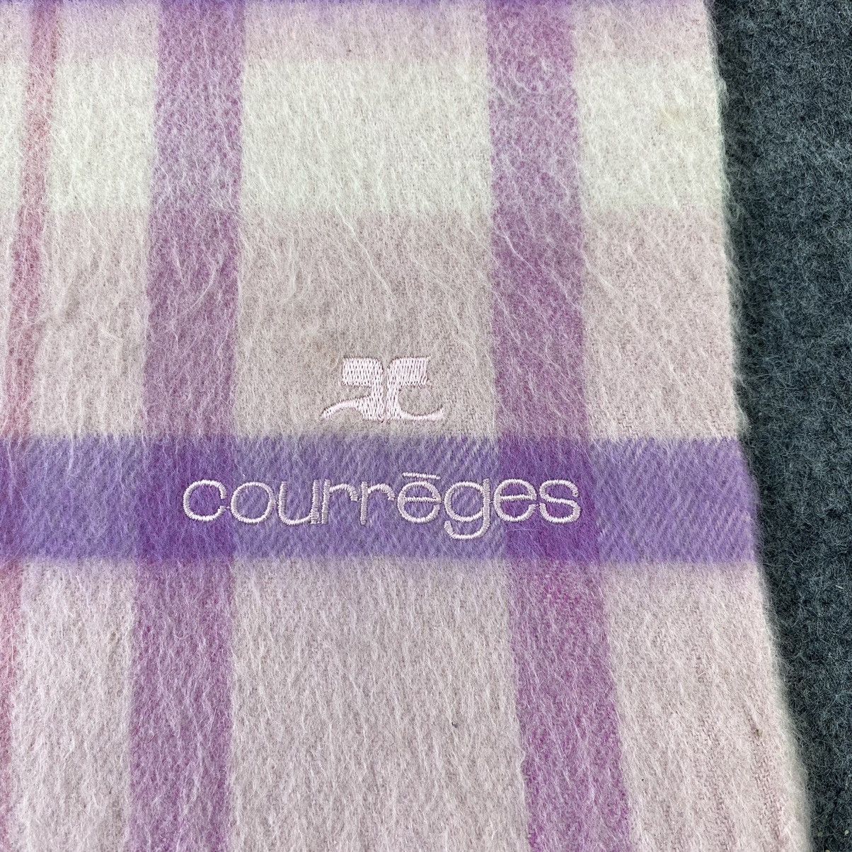 Courreges × Vintage Courreges Muffler / Scarf / Neckwear-T1443 Size ONE SIZE - 5 Thumbnail