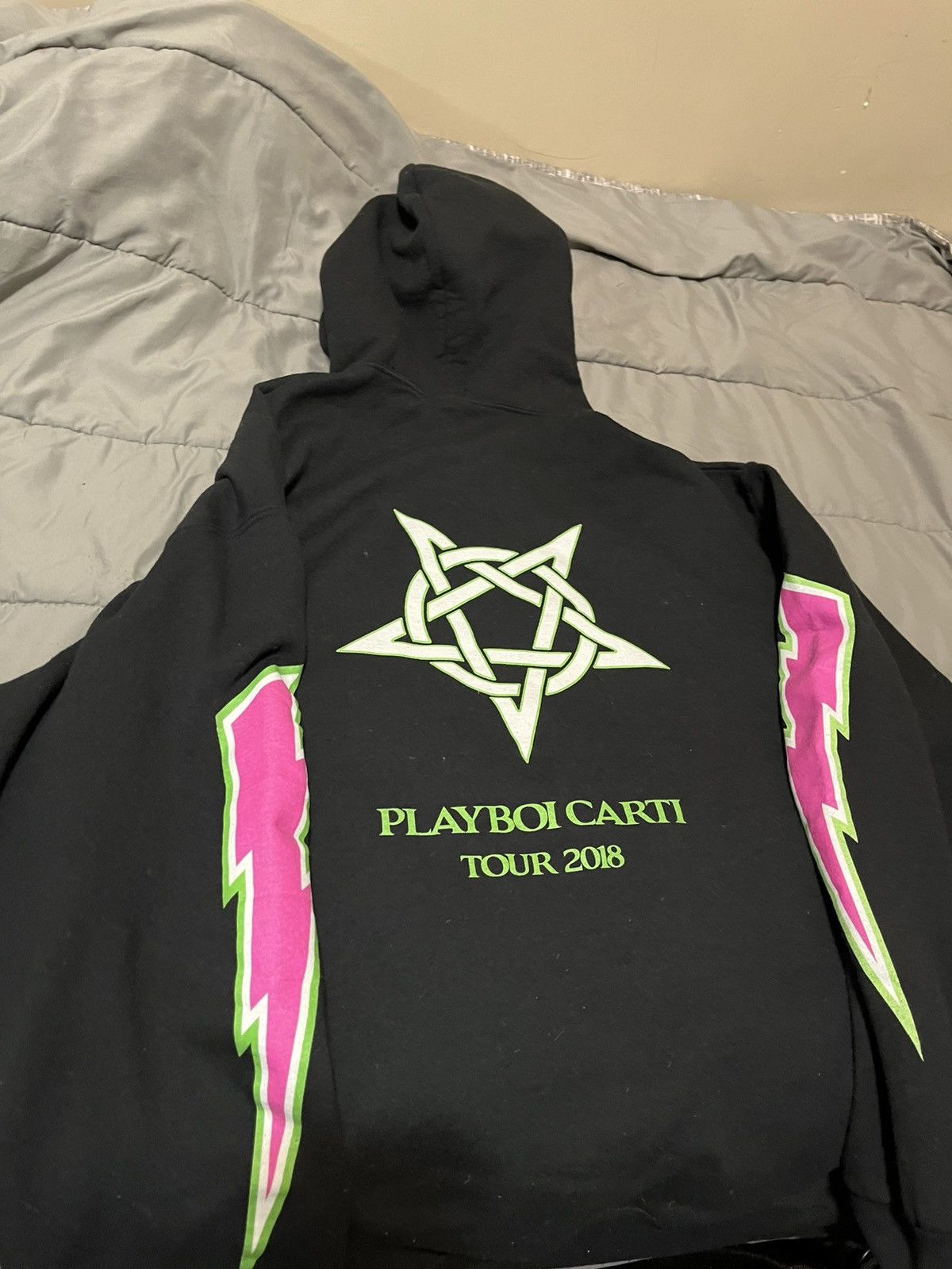 Playboi Carti Playboi Carti Neon Tour Hoodie Size US L / EU 52-54 / 3 - 2 Thumbnail