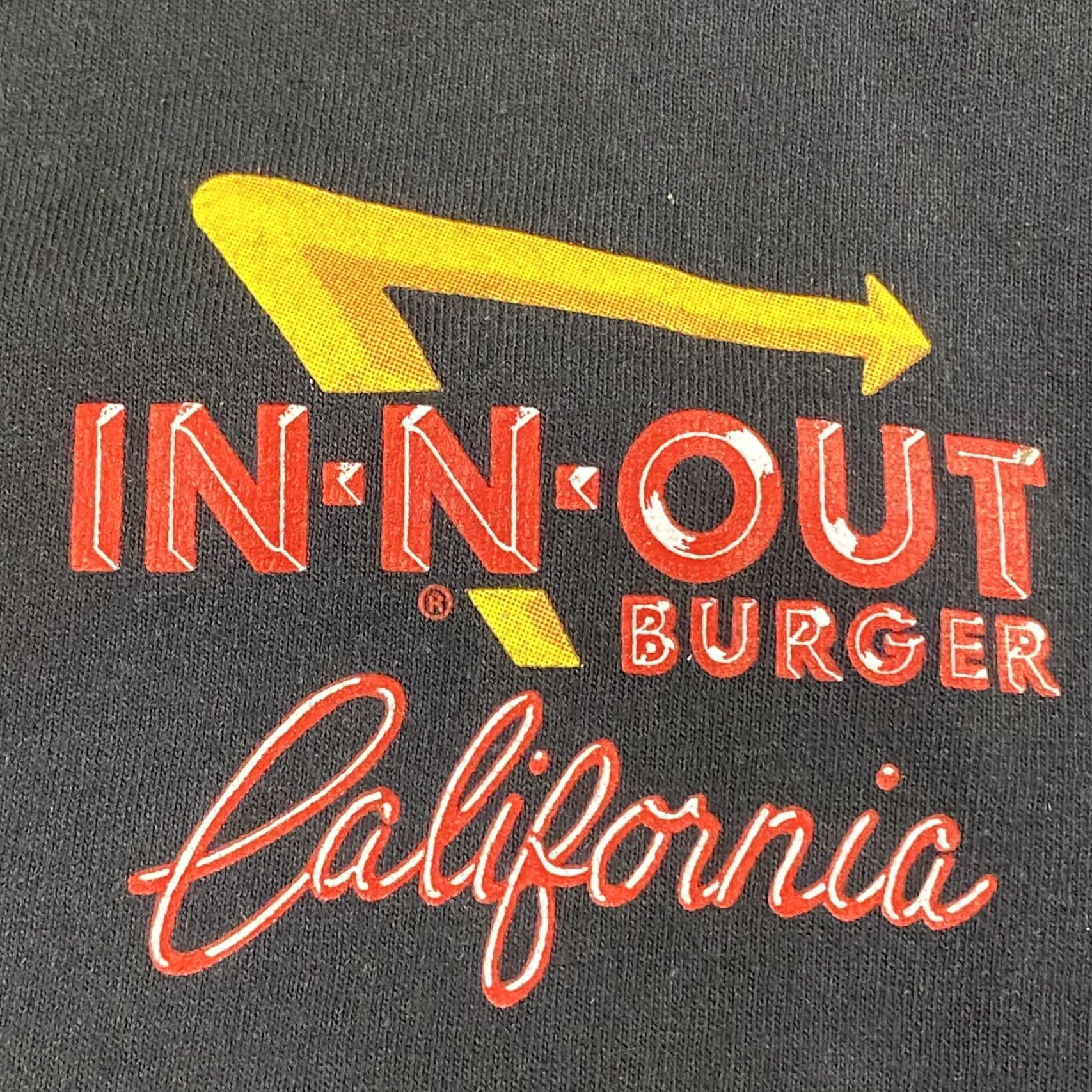 Doublet VINTAGE IN-N-OUT BURGER Shirt Adult Small Black Double-Sided Graphic Logo 50s California Mens Size US S / EU 44-46 / 1 - 2 Thumbnail