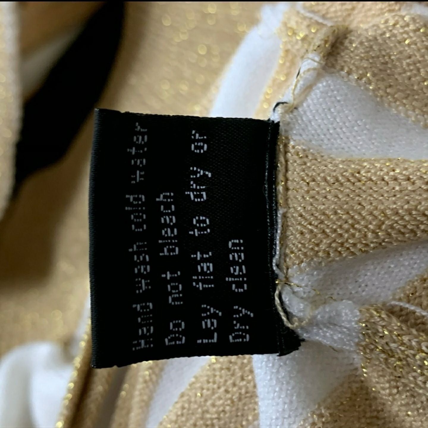 Other Belldini Striped Metallic Cardigan Jacket Plus XXL Gold Full Size XXL / US 16-18 / IT 52-54 - 8 Thumbnail