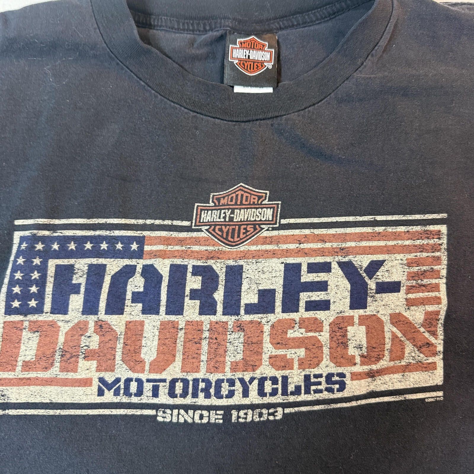 Harley Davidson Harley-Davidson 2007 TShirt Mens 2XL Biker Kansas City Y2K Size US XXL / EU 58 / 5 - 2 Thumbnail