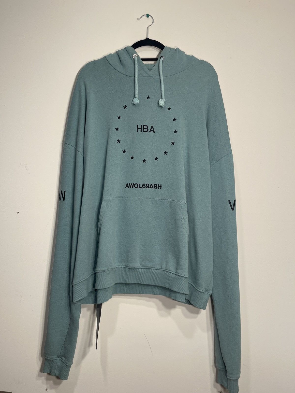 Hood By Air Hood by air green veteran stars hoodie Size US M / EU 48-50 / 2 - 1 Thumbnail