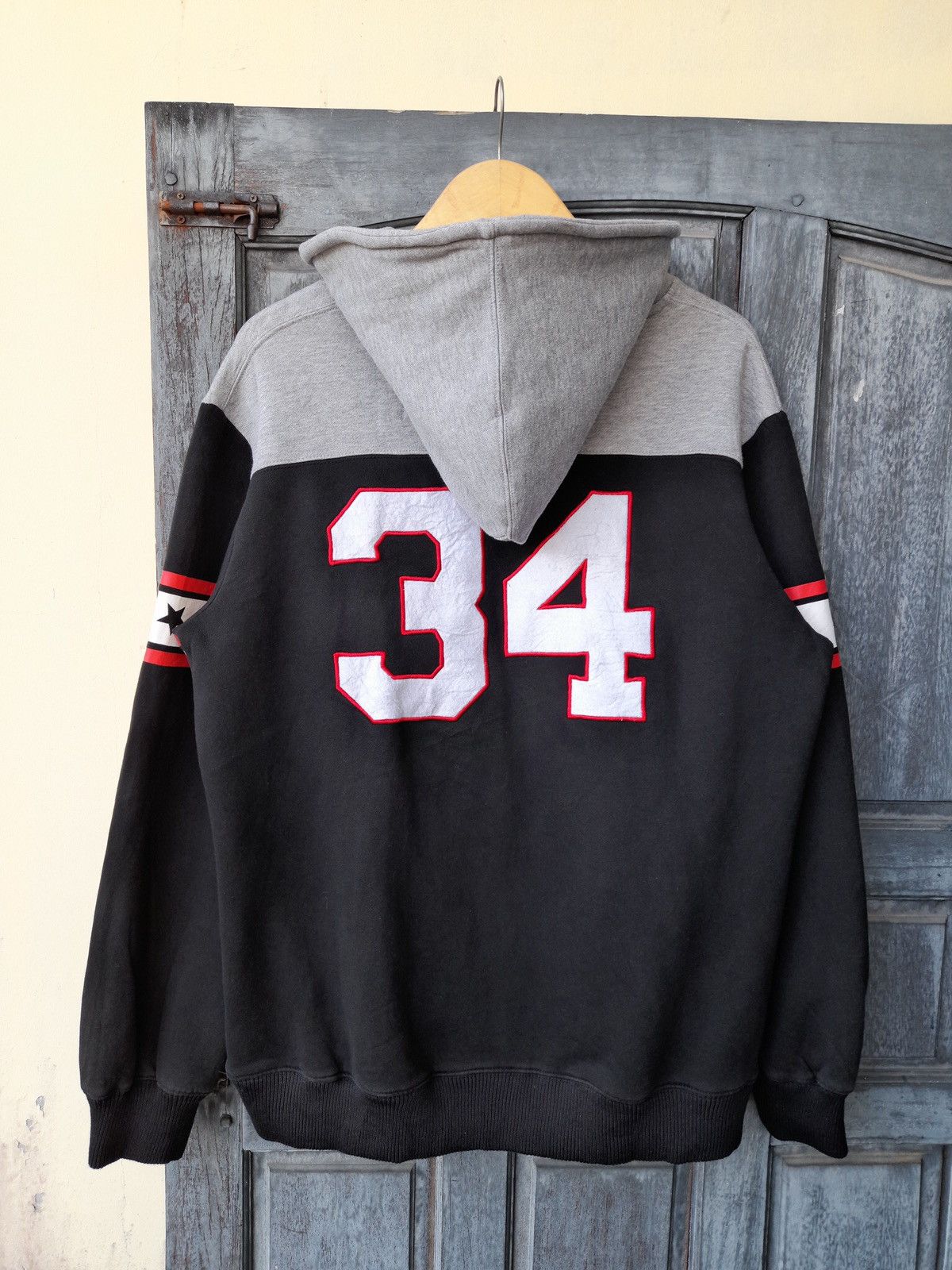 Japanese Brand Vintage Double Diamond 2 Guns Hoodie Black/Grey 00s Y2k Size US XXL / EU 58 / 5 - 2 Thumbnail