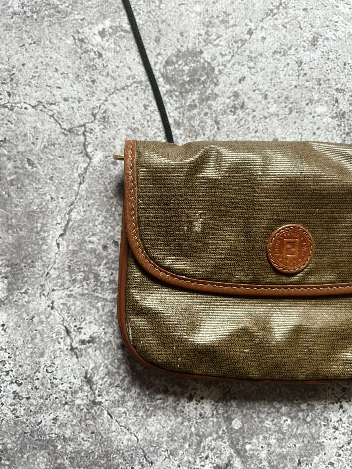 Fendi Vintage 70s 80s Fendi Clutch Bag Monogram Size ONE SIZE - 3 Thumbnail