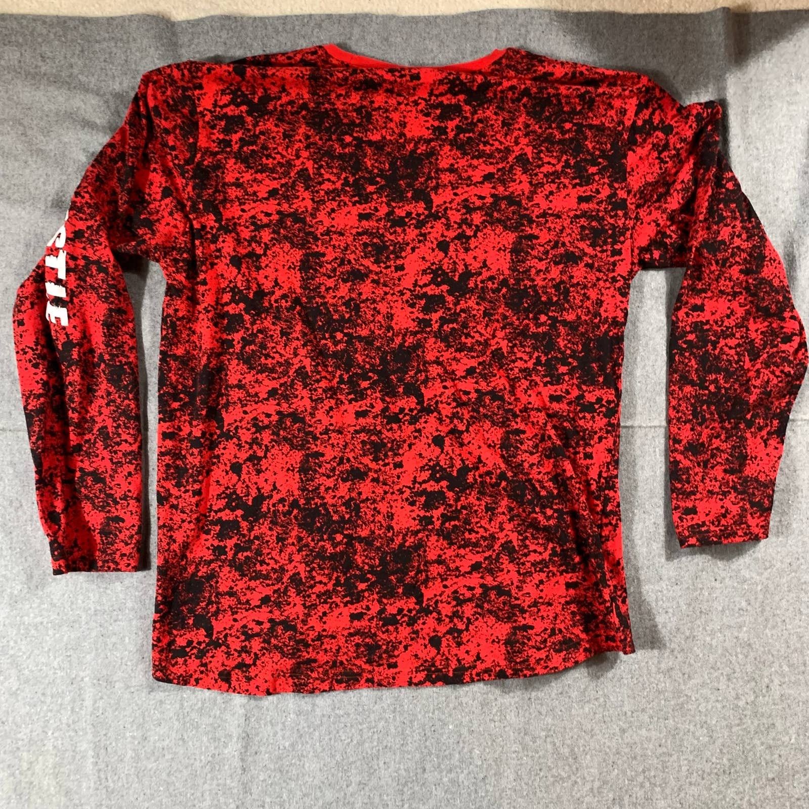 Other Seven Souls Hustle Shirt Women Large Red Long Sleeve Size L / US 10 / IT 46 - 2 Thumbnail