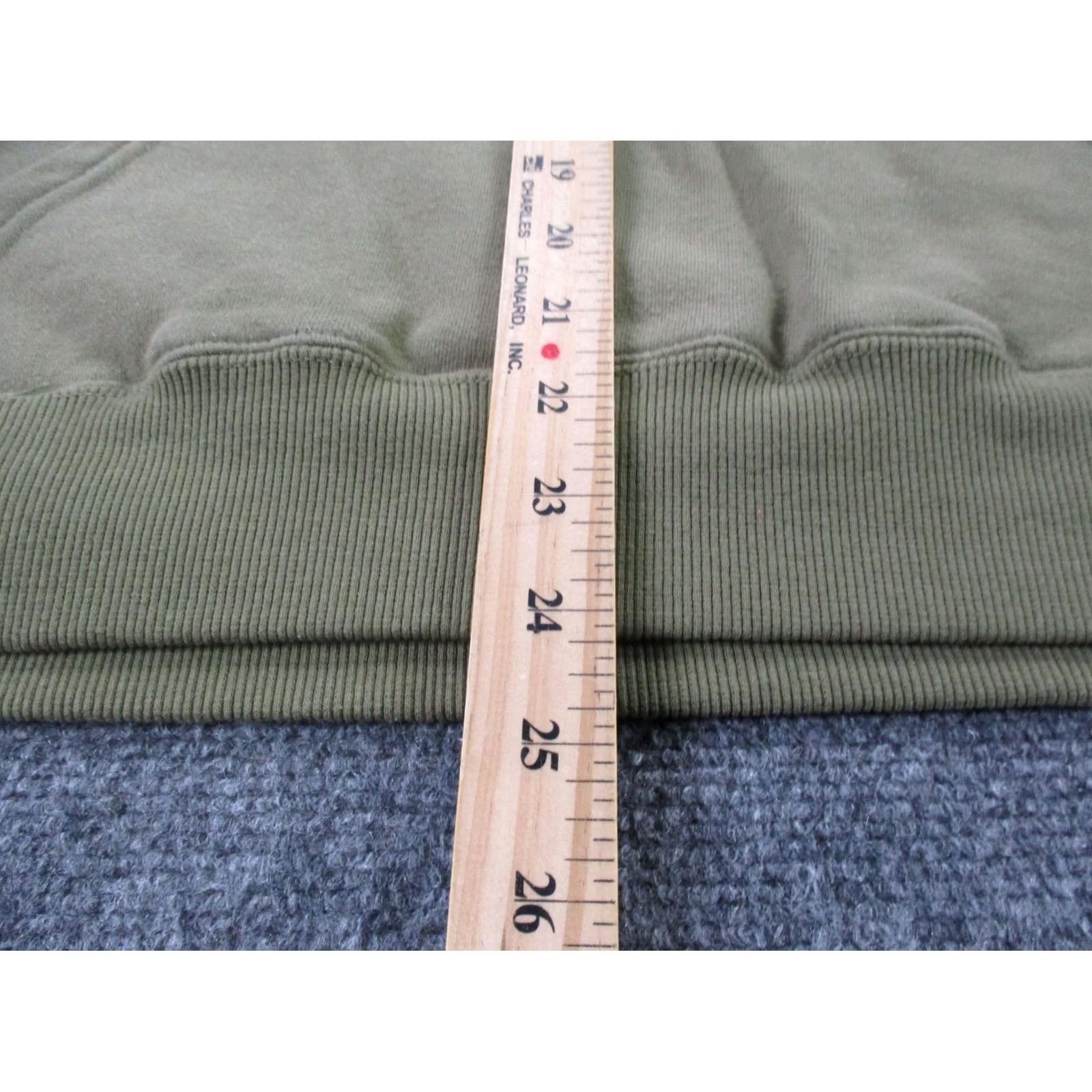 Olive Assholes Live Forever Hoodie Mens M Green Logo Sweatshirt Pullover Pocketed Size US M / EU 48-50 / 2 - 5 Thumbnail