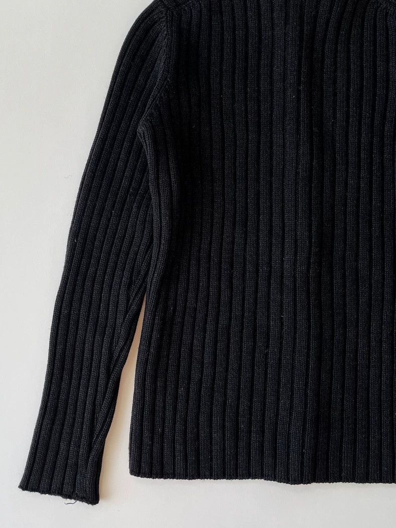 Helmut Lang HELMUT LANG 1990s high collar knit top Size S / US 4 / IT 40 - 6 Thumbnail