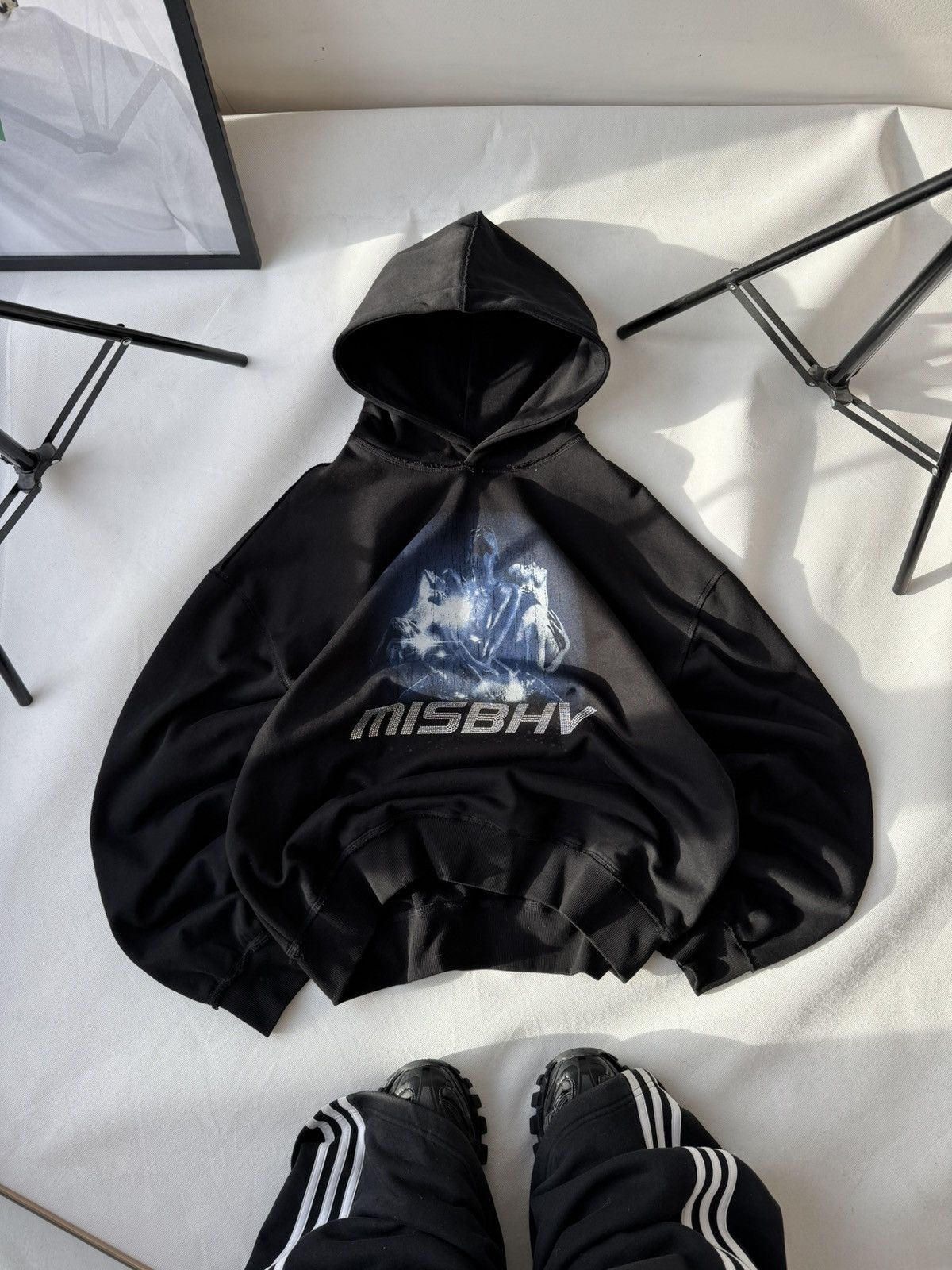 Misbhv MISBHV Print Boxy Fit Hoodie Size US M / EU 48-50 / 2 - 19 Thumbnail