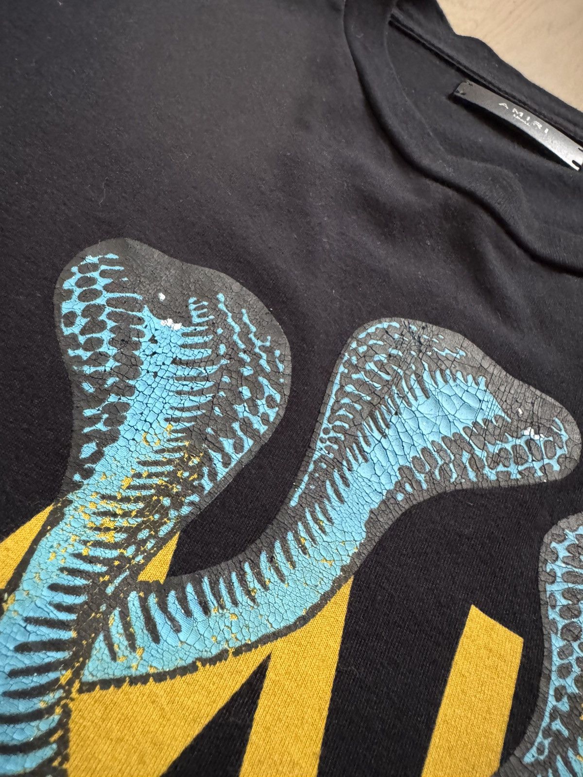 Amiri AMIRI tshirt SEE/STUDY real tape measurements in photos !!! Size US S / EU 44-46 / 1 - 6 Thumbnail