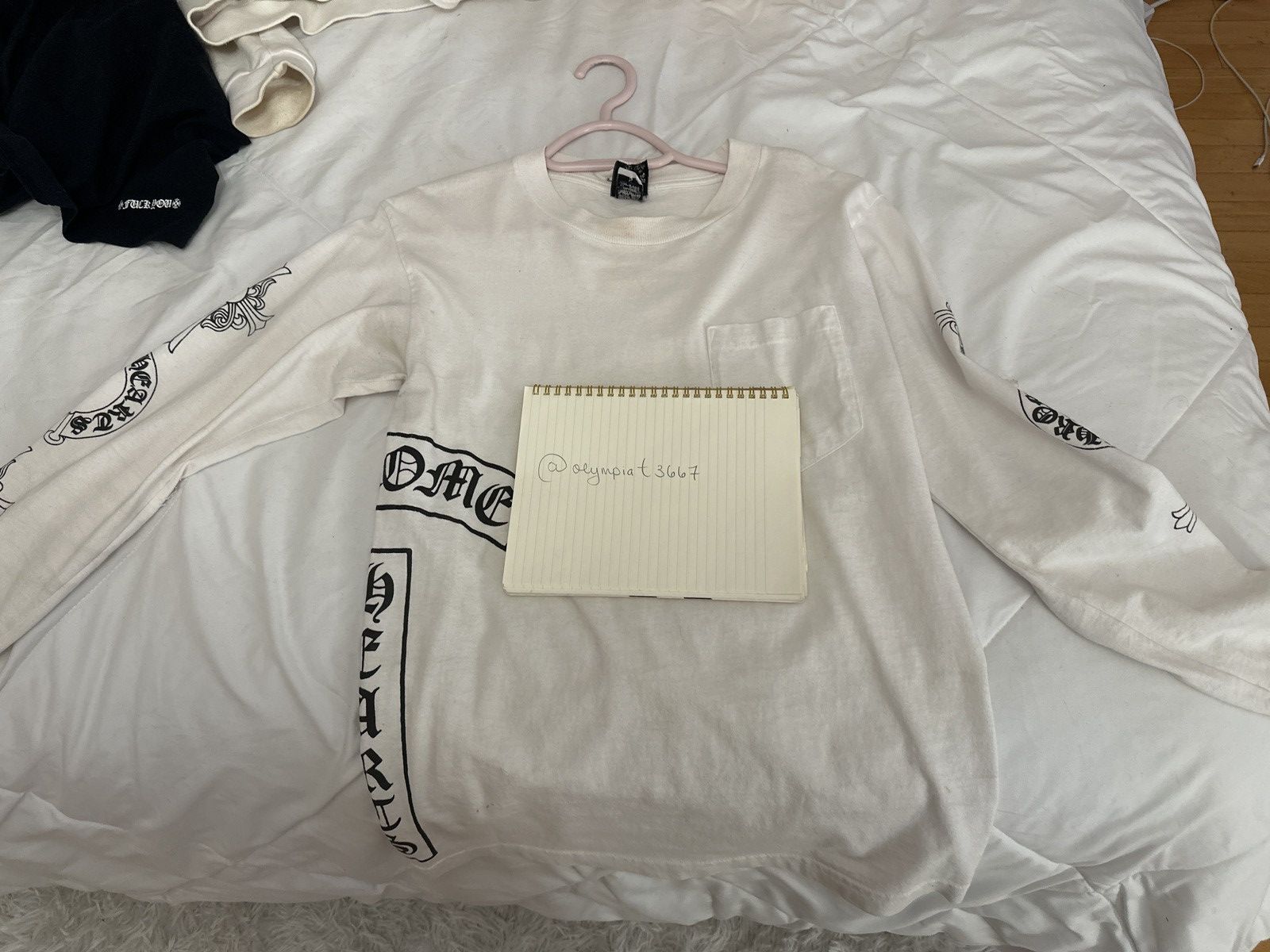 Chrome Hearts Vintage Chrome Long Sleeve Size US S / EU 44-46 / 1 - 1 Thumbnail