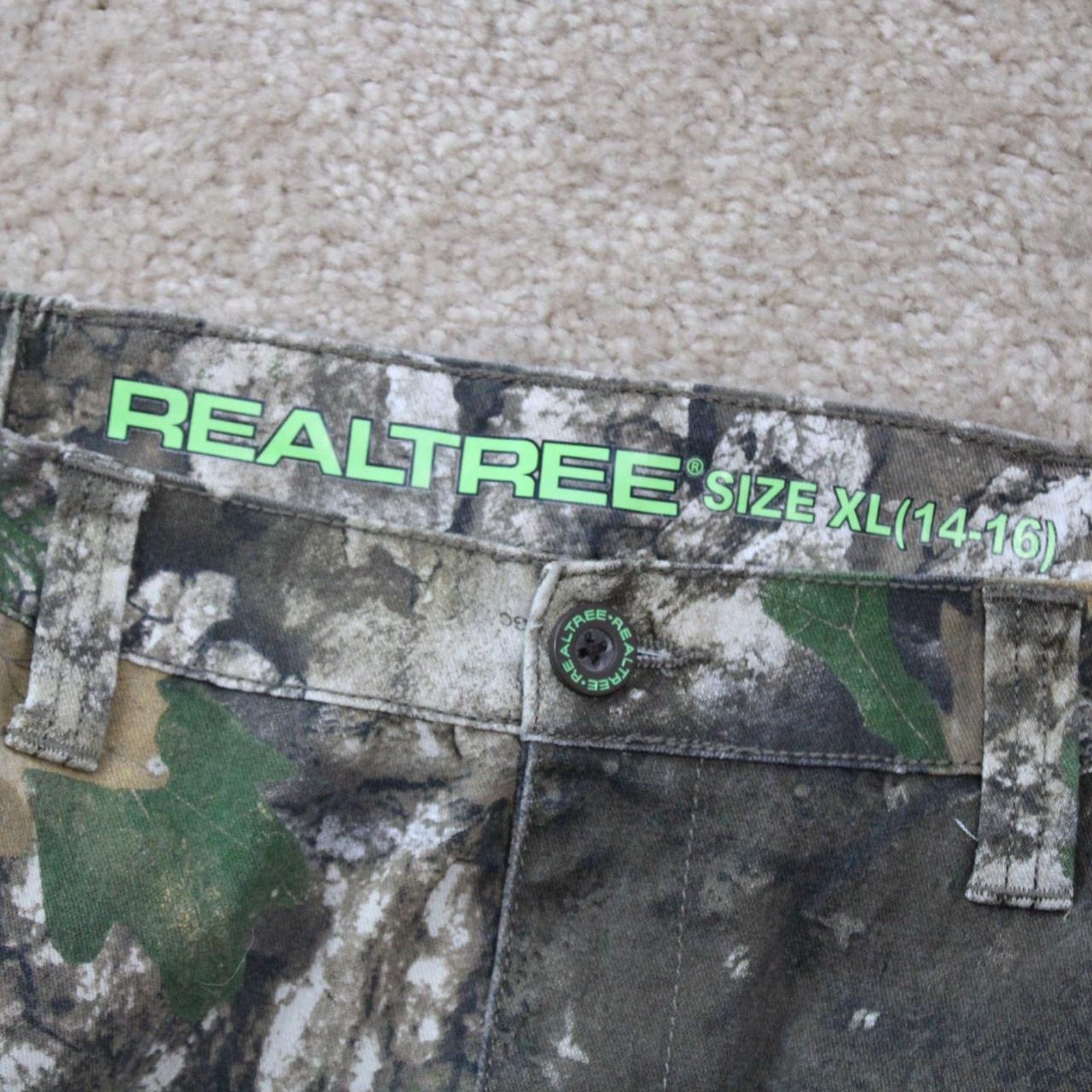 Realtree Camo Real Tree Cargo Pants Size 28" / US 6 / IT 42 - 5 Thumbnail