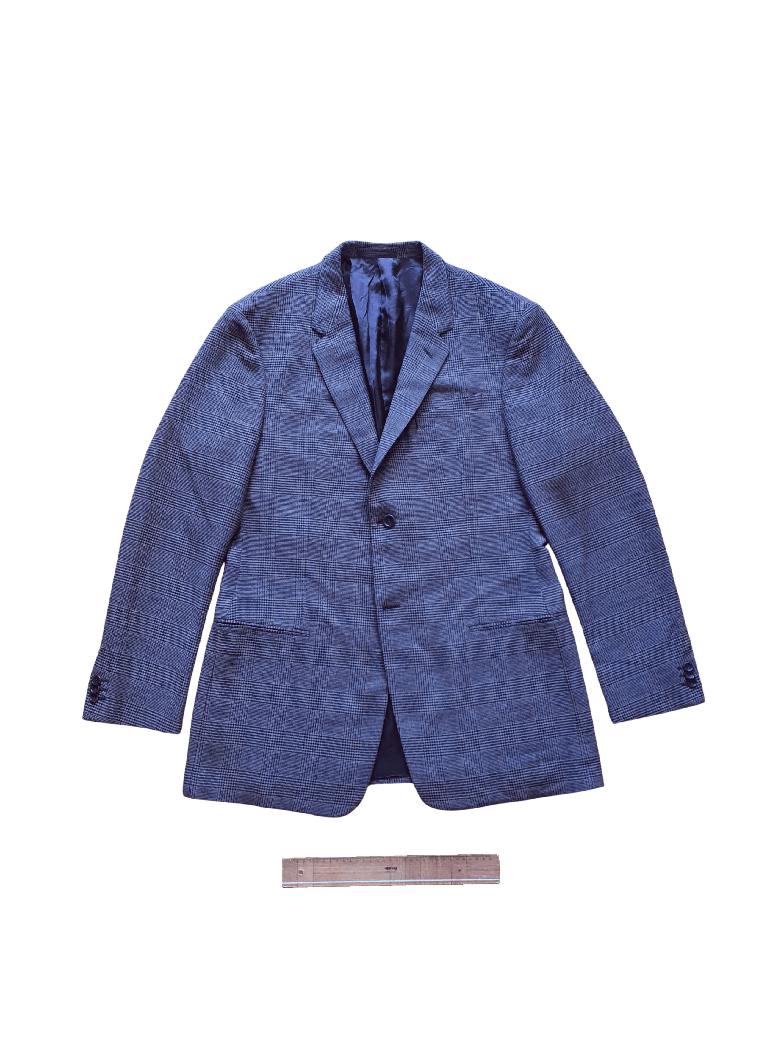 Armani Collezioni Glenplaid (Prince of Wales check) Blazer Jacket - EU IT 54L Size 44L - 1 Thumbnail