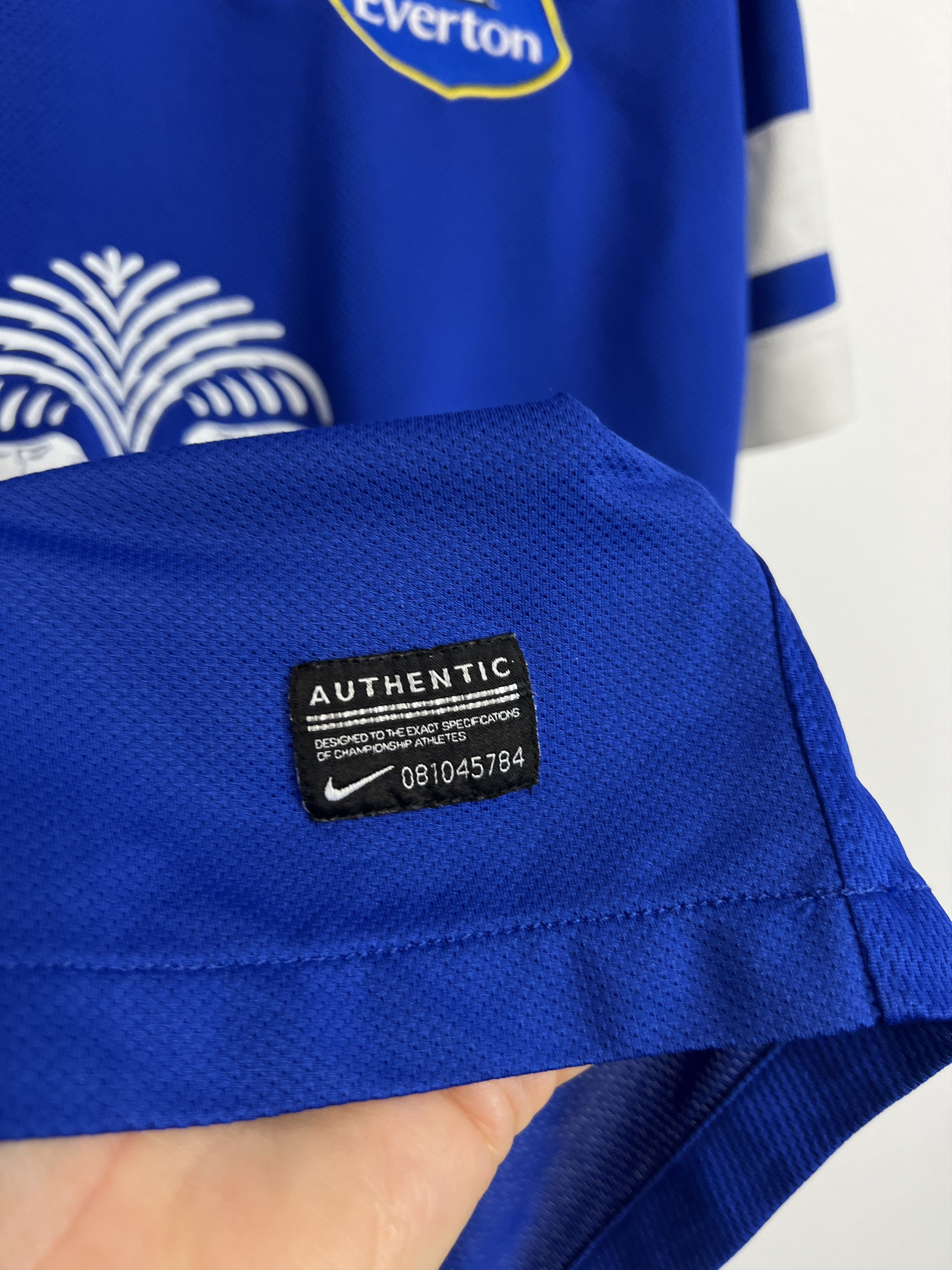 Nike Everton Home football shirt Soccer #3 Baines Jersey Trikot Size US M / EU 48-50 / 2 - 6 Thumbnail