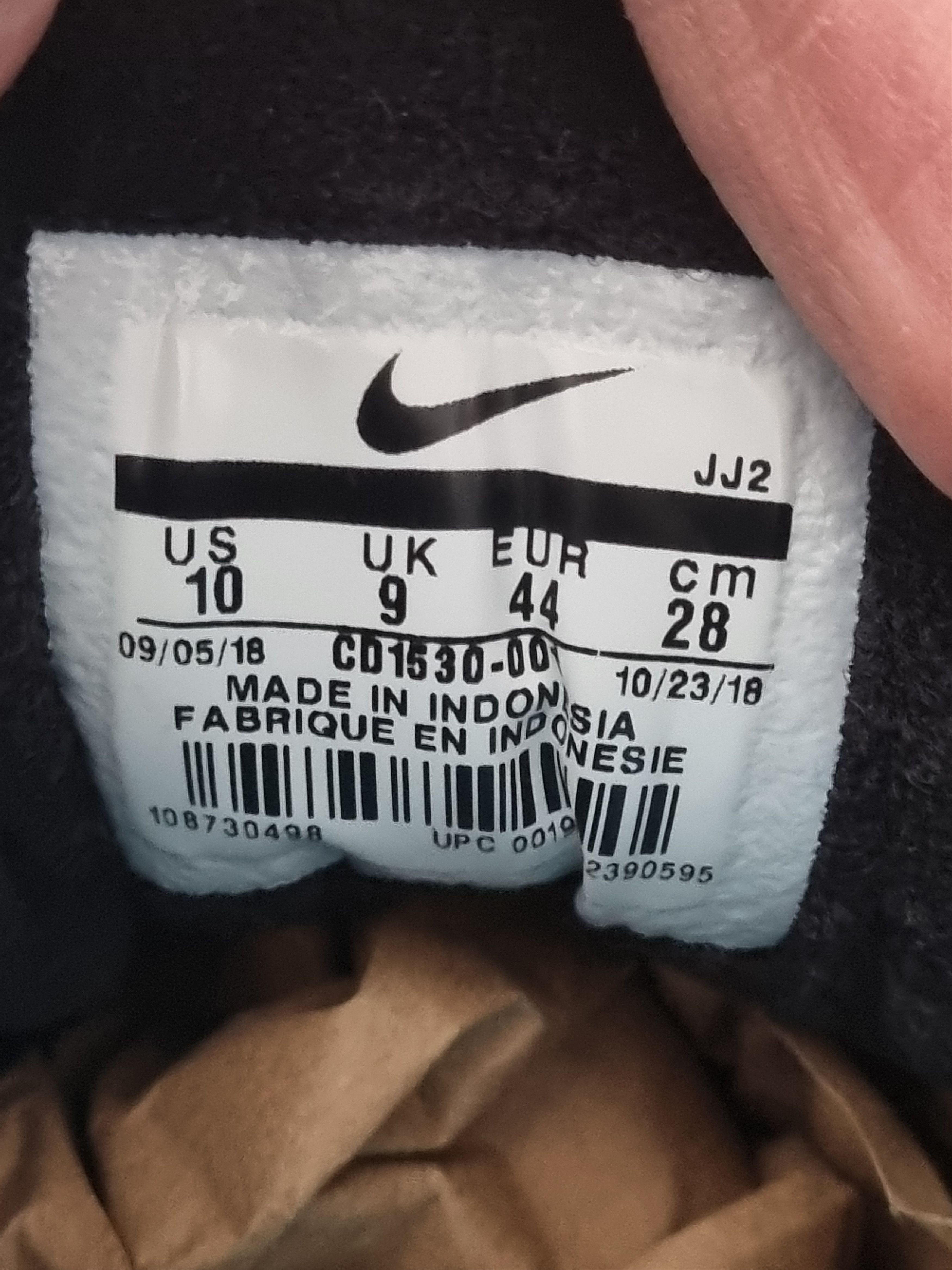 Nike Nike Air Max 1 Tongue Tab Black Blue Fury Size US 10 / EU 43 - 7 Thumbnail