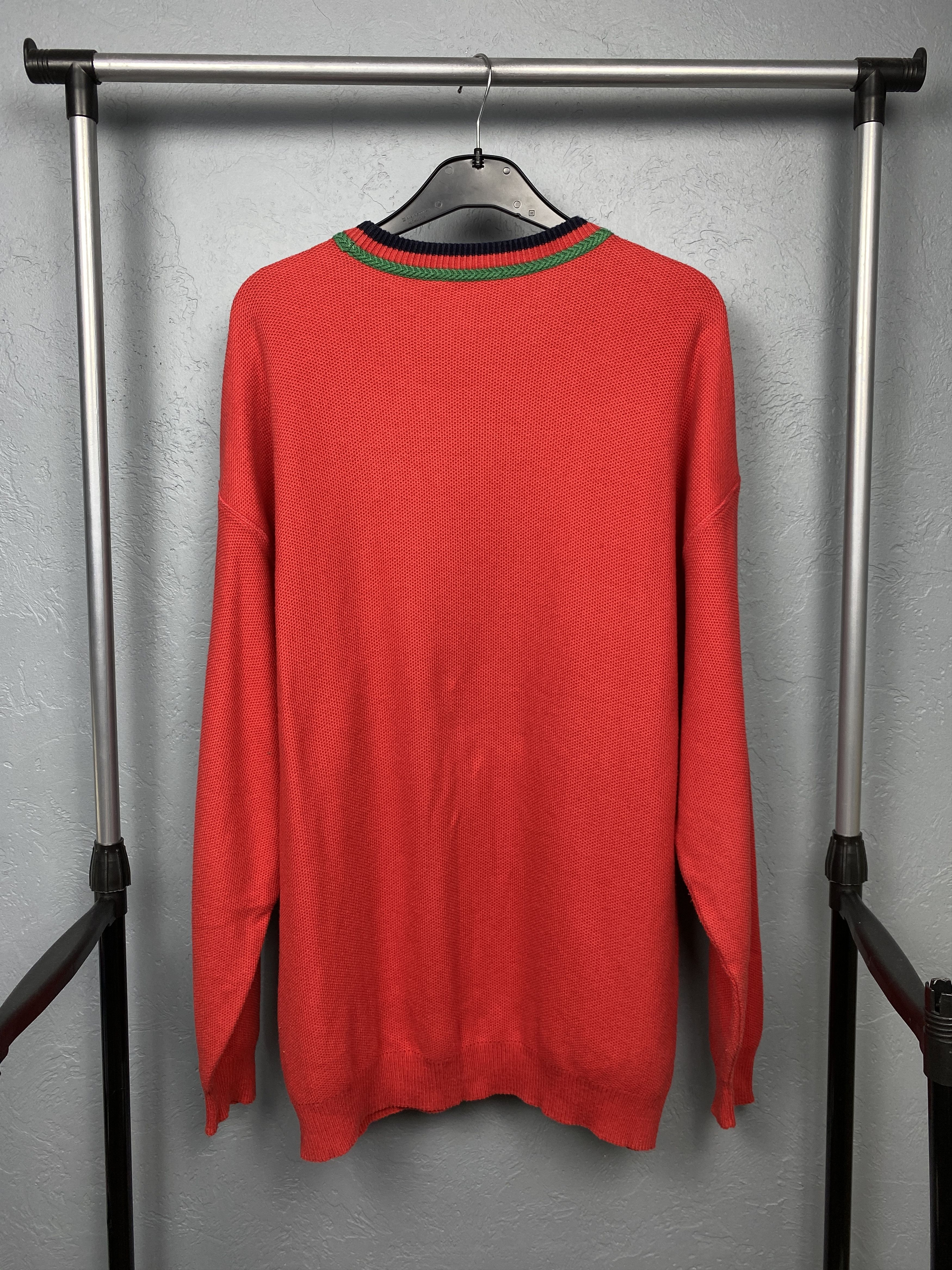 Carlo Colucci Carlo Colucci Vintage Mens Knit Crew Neck Sweater Size US XL / EU 56 / 4 - 9 Thumbnail