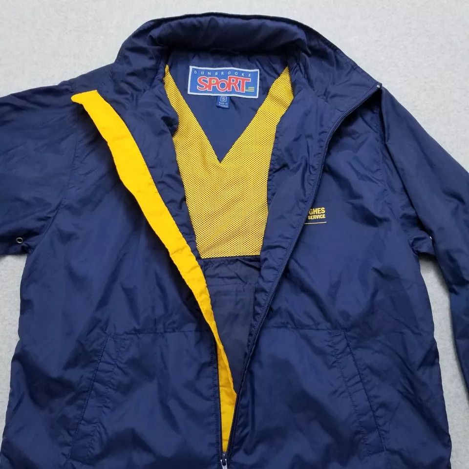 Dunbrooke Dunbrooke Sport Jacket Mens Small Blue Windbreaker Full Zip Size US S / EU 44-46 / 1 - 2 Thumbnail