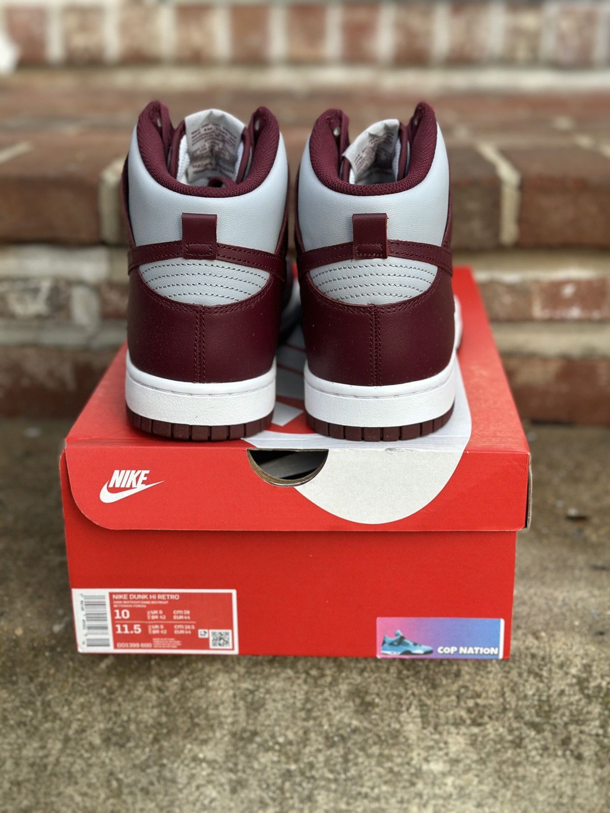 Nike Nike Dunk High Beetroot (10M) Size US 10 / EU 43 - 4 Thumbnail