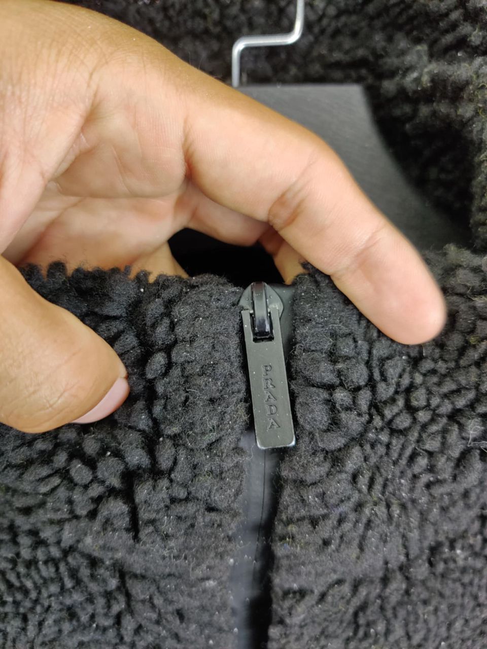 Prada Prada Recycled Technical Fleece Sherpa Hoodie Jacket Size US L / EU 52-54 / 3 - 18 Thumbnail