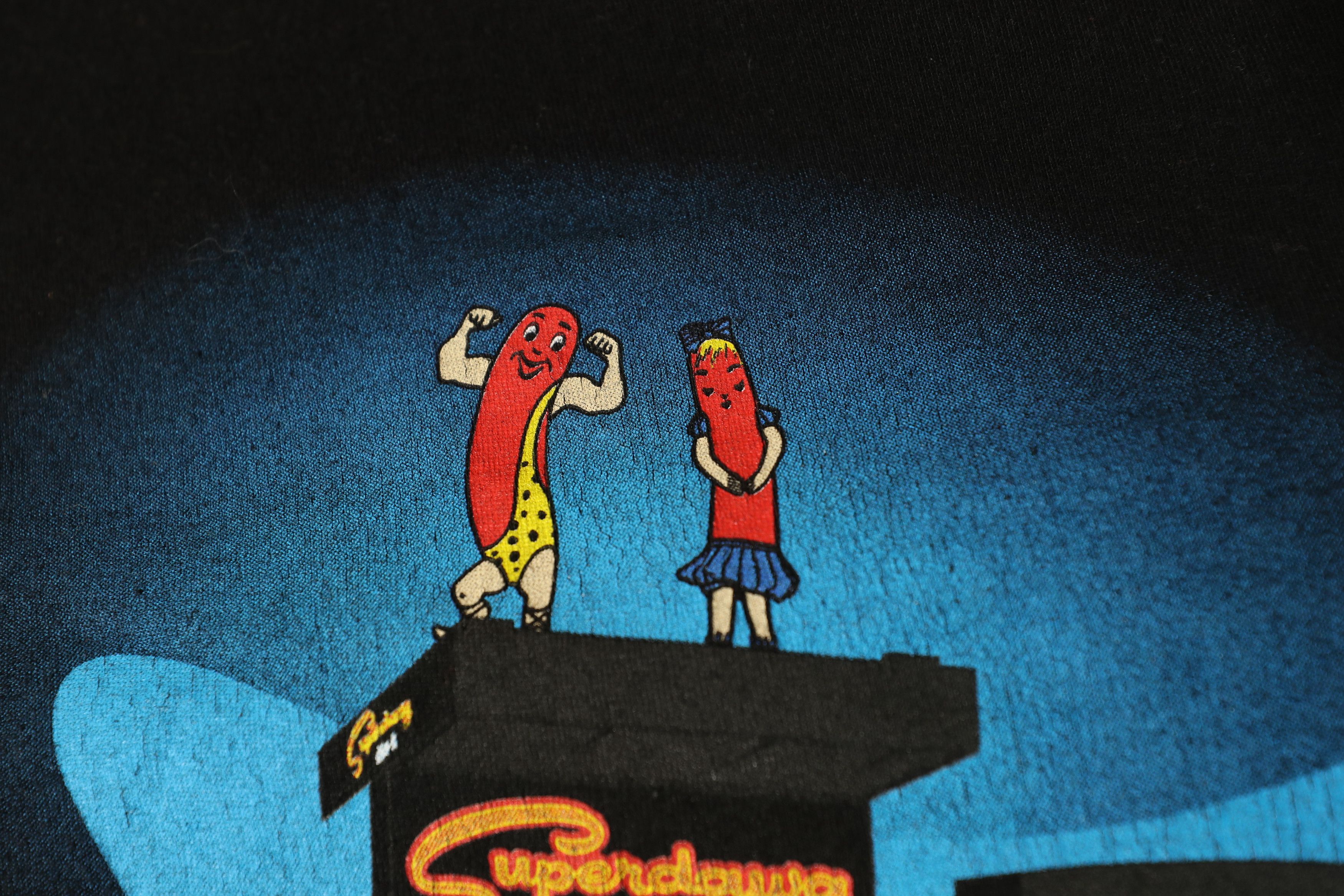 Tultex Tultex Superdawg Drive In Chicago Tee (L) Size US L / EU 52-54 / 3 - 5 Thumbnail
