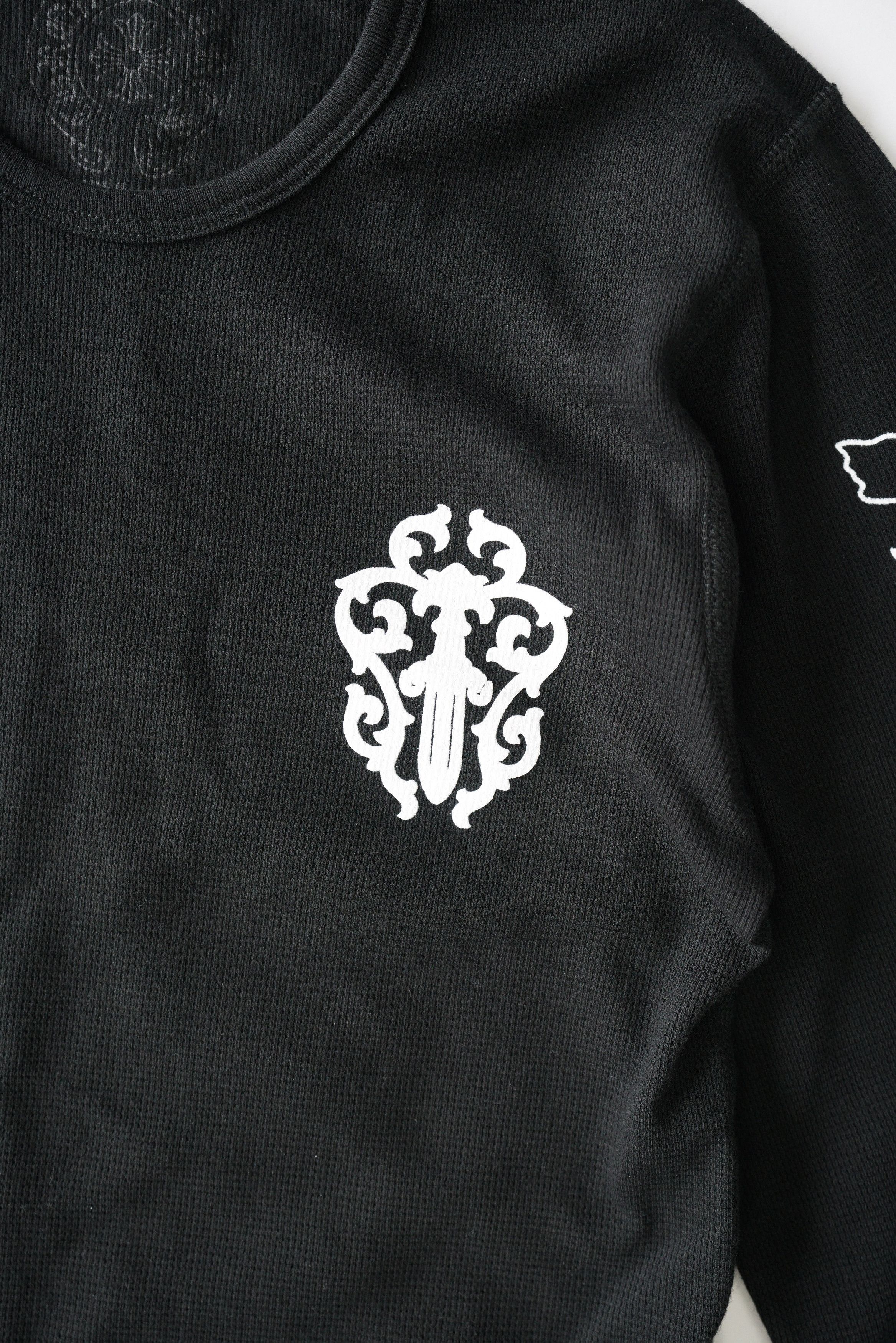 Chrome Hearts Chrome Hearts Deadly Doll Waffle Long Sleeve Size US XL / EU 56 / 4 - 4 Thumbnail