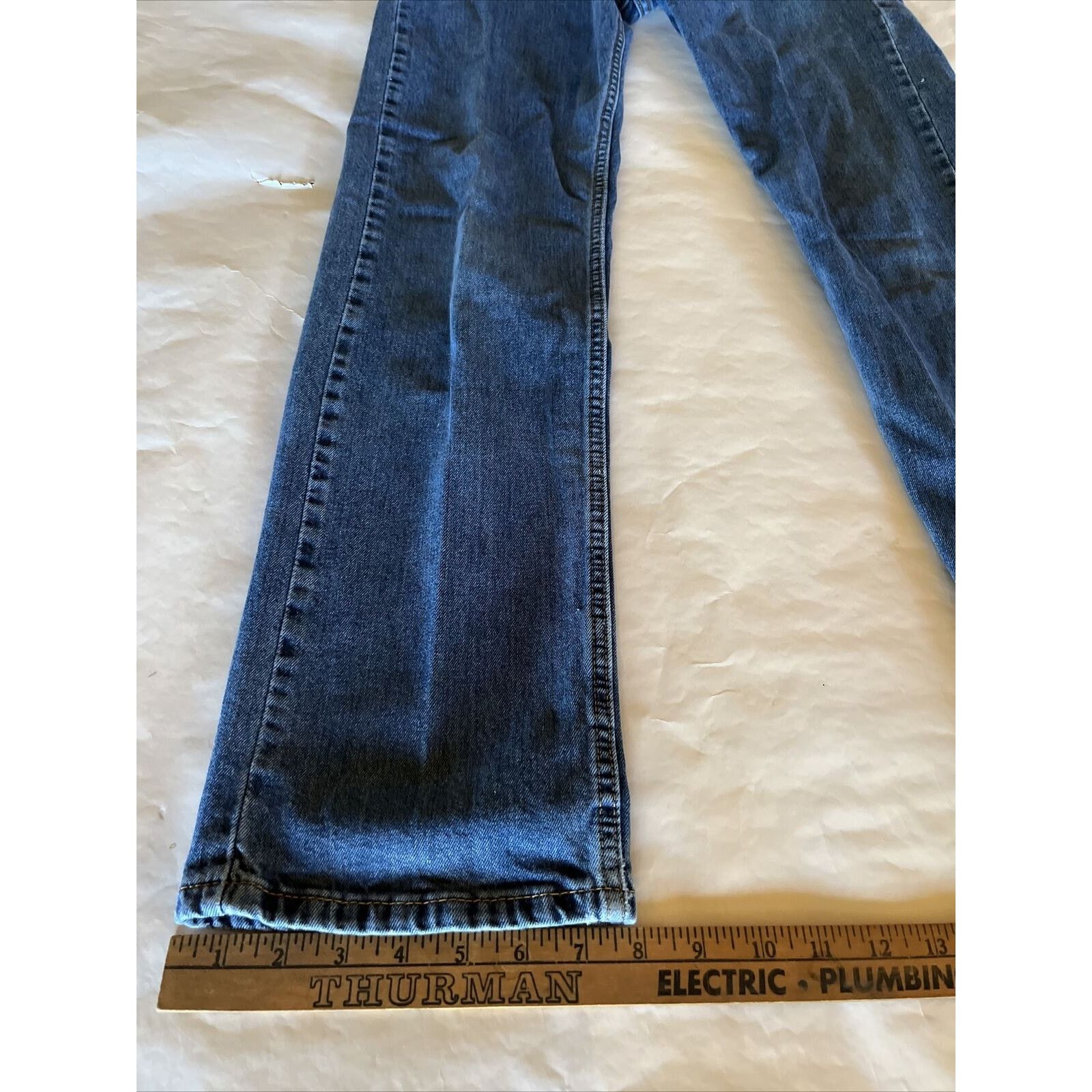 Levi's Levi's 505 Men's Jeans 31x31 Regular Outdoor cotton Med Blue Size US 32 / EU 48 - 8 Thumbnail