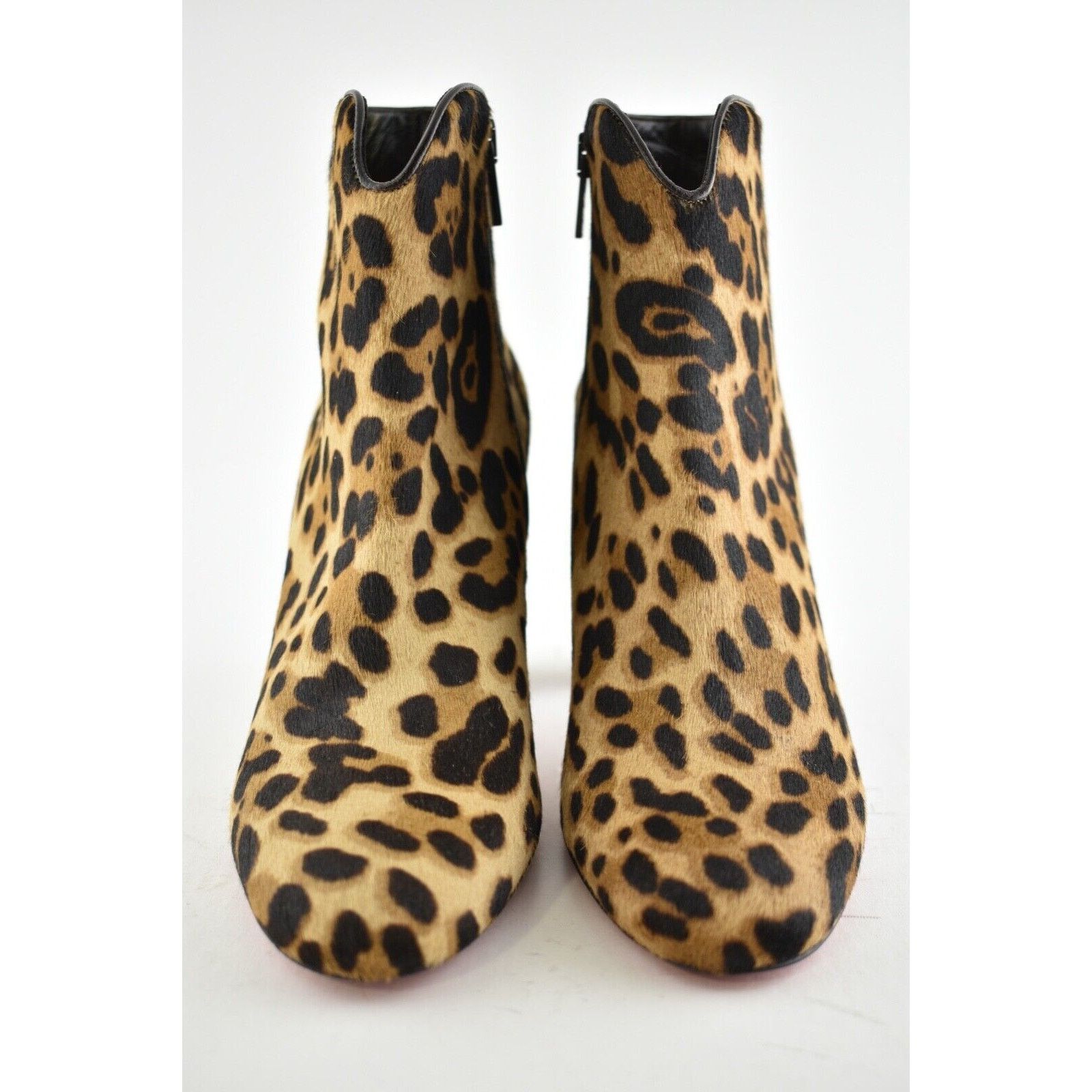 Christian Louboutin Christian Louboutin Castarika 85 Pony Leopard Black Ankle Size US 9.5 / IT 39.5 - 5 Thumbnail