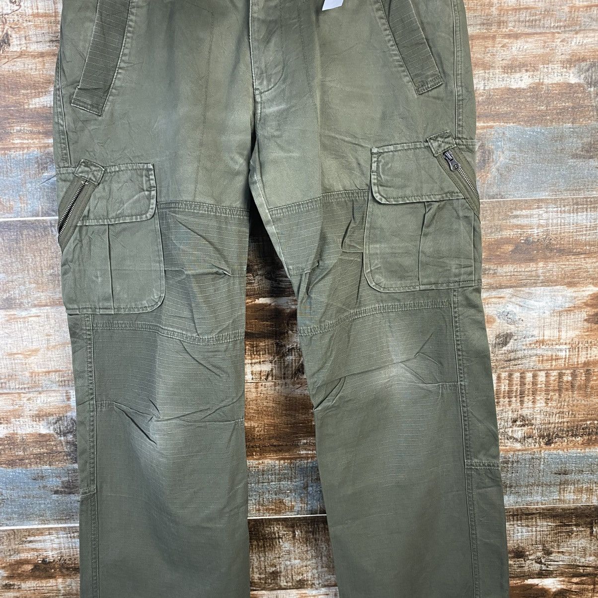 Airwalk DL Airwalk Green Cargo Multipocket Pants #C974 Size US 34 / EU 50 - 5 Thumbnail