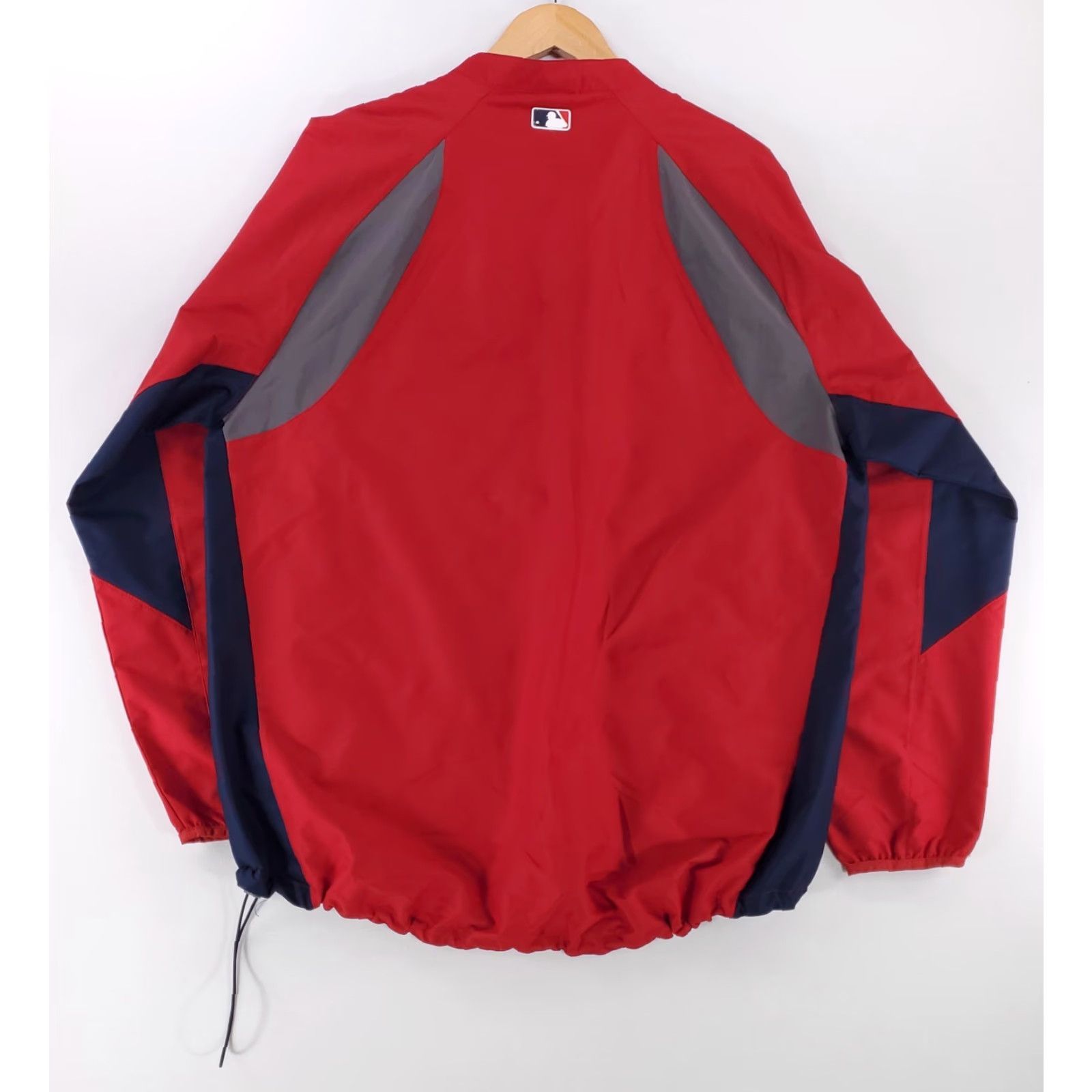 Vintage Majestic Cool Base 1/4 Zip Pullover Windbreaker St Louis Cardinals Red Mens L Size US L / EU 52-54 / 3 - 7 Thumbnail
