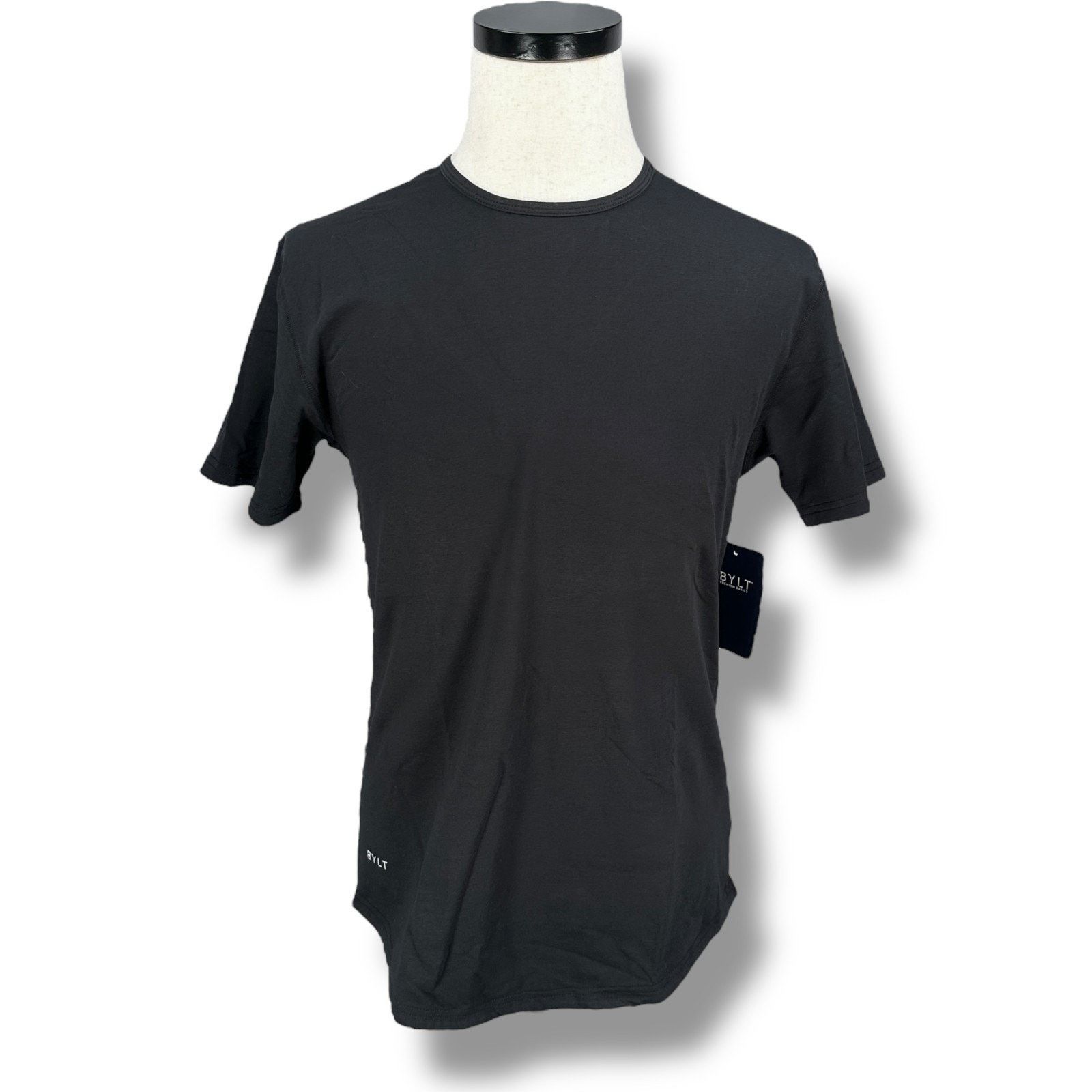 Other BYLT Drop-Cut Lux T-Shirt Men Small Black Cotton Stretch New Size US S / EU 44-46 / 1 - 1 Thumbnail