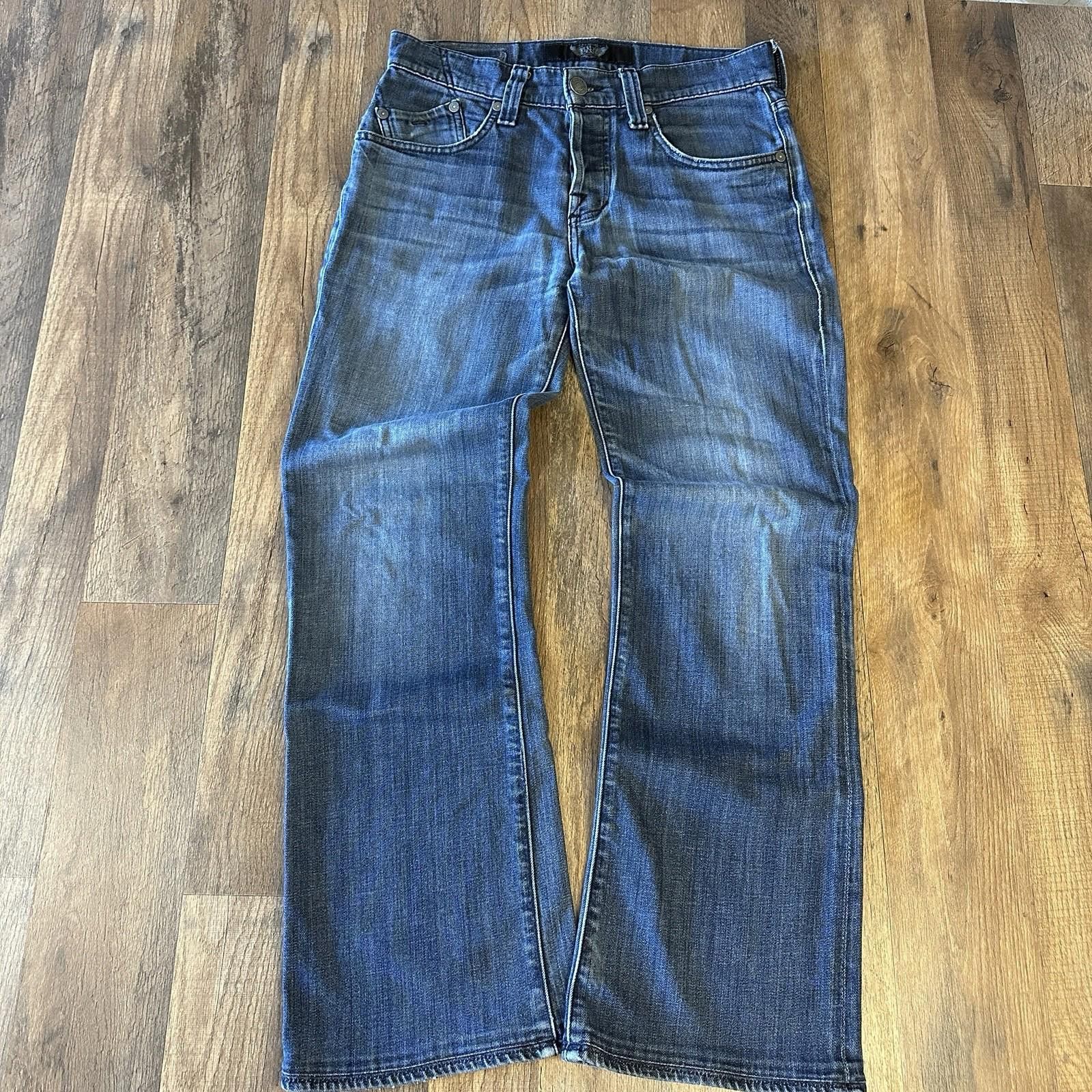 Rock & Republic ROCK & REPUBLIC Mens Jeans 32x30 Straight Studded Button Fly Size US 32 / EU 48 - 2 Thumbnail