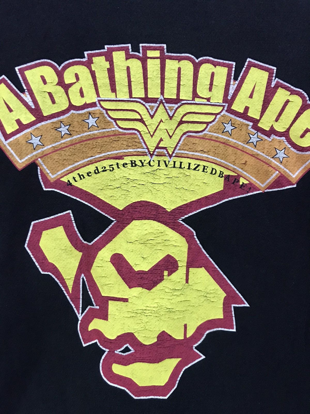 Bape Wonder Woman Crewneck Size US XS / EU 42 / 0 - 3 Thumbnail