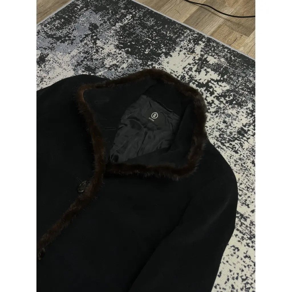 Bogner Bogner Wool Coat Black Size 40 fit M/L Size M / US 6-8 / IT 42-44 - 3 Thumbnail