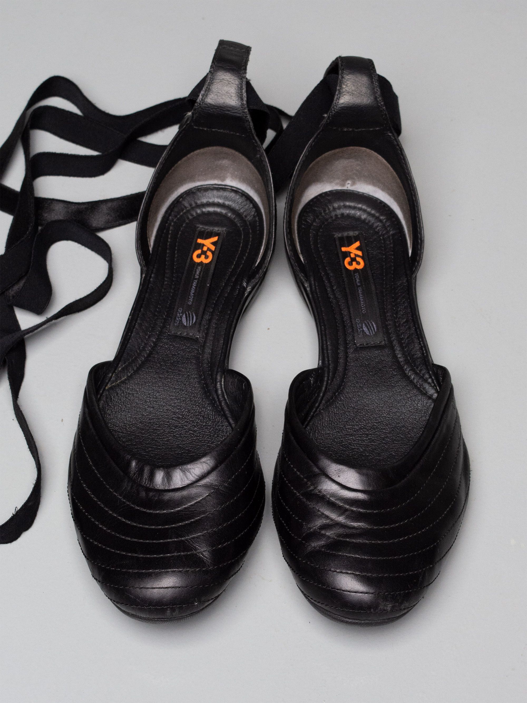 Y-3 Y-3 S/S 2005 lace-up ballet flats Size US 7.5 / IT 37.5 - 2 Thumbnail