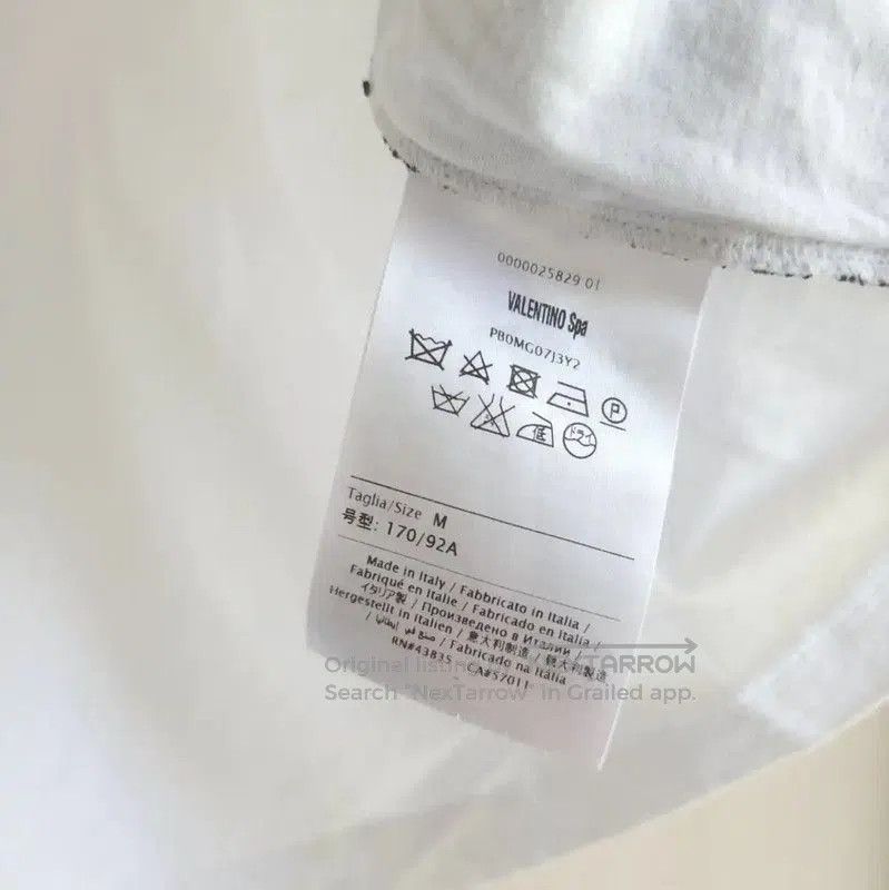Valentino Valentino Short Sleeve Cotton Tee with Lace Detail . Size M / US 6-8 / IT 42-44 - 3 Thumbnail