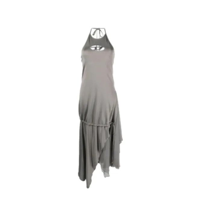 Diesel Diesel Halter Neck Chiffon Dress 0079 Size 24" / US 00 / IT 34 - 1 Thumbnail