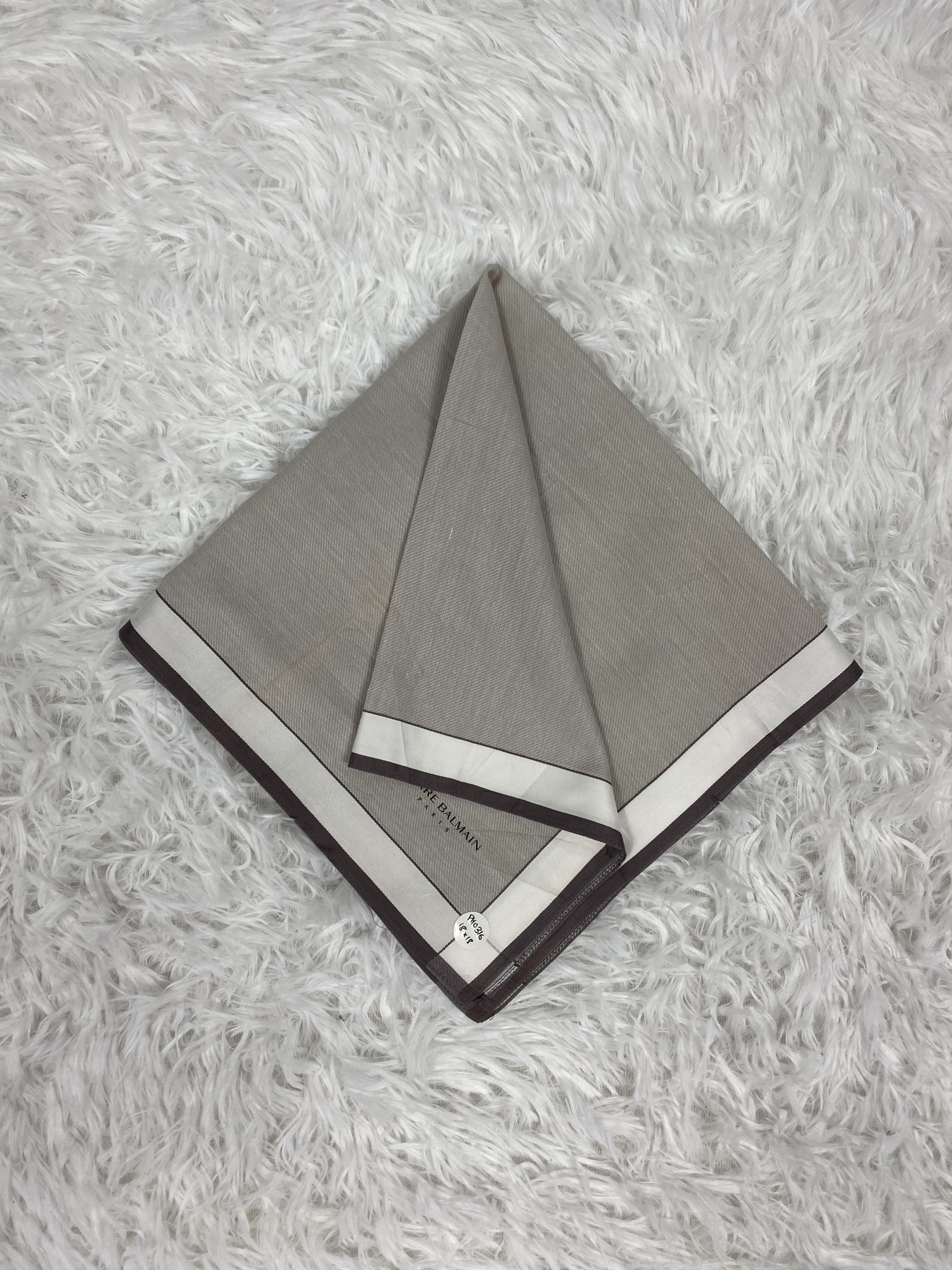 Pierre Balmain Vintage Pierre Balmain Handkerchief Neckerchief PH0316 Size ONE SIZE - 1 Thumbnail