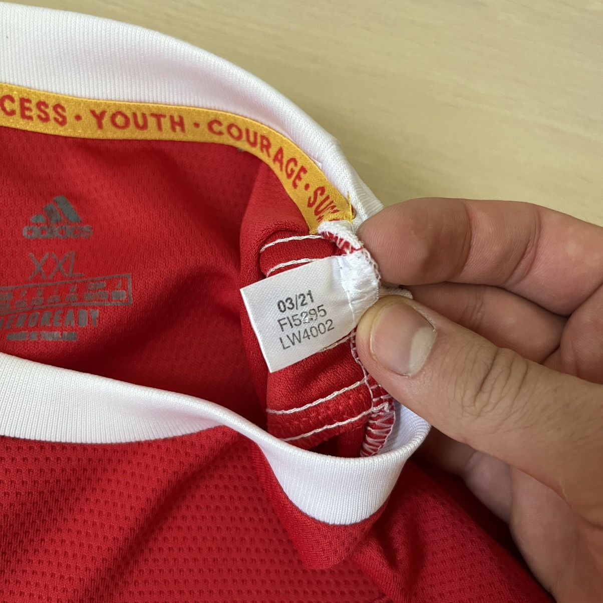 Adidas Adidas Manchester United 2021/22 Home Football Shirt Jersey Size US XXL / EU 58 / 5 - 10 Thumbnail