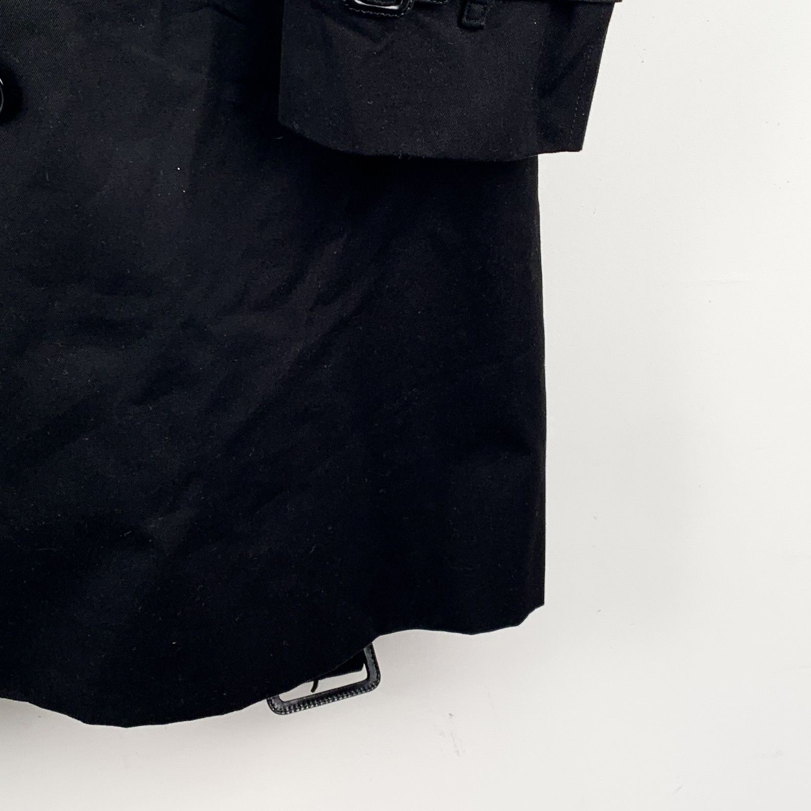 Burberry Burberry Belted Trench Coat Black (50) Size US M / EU 48-50 / 2 - 4 Thumbnail