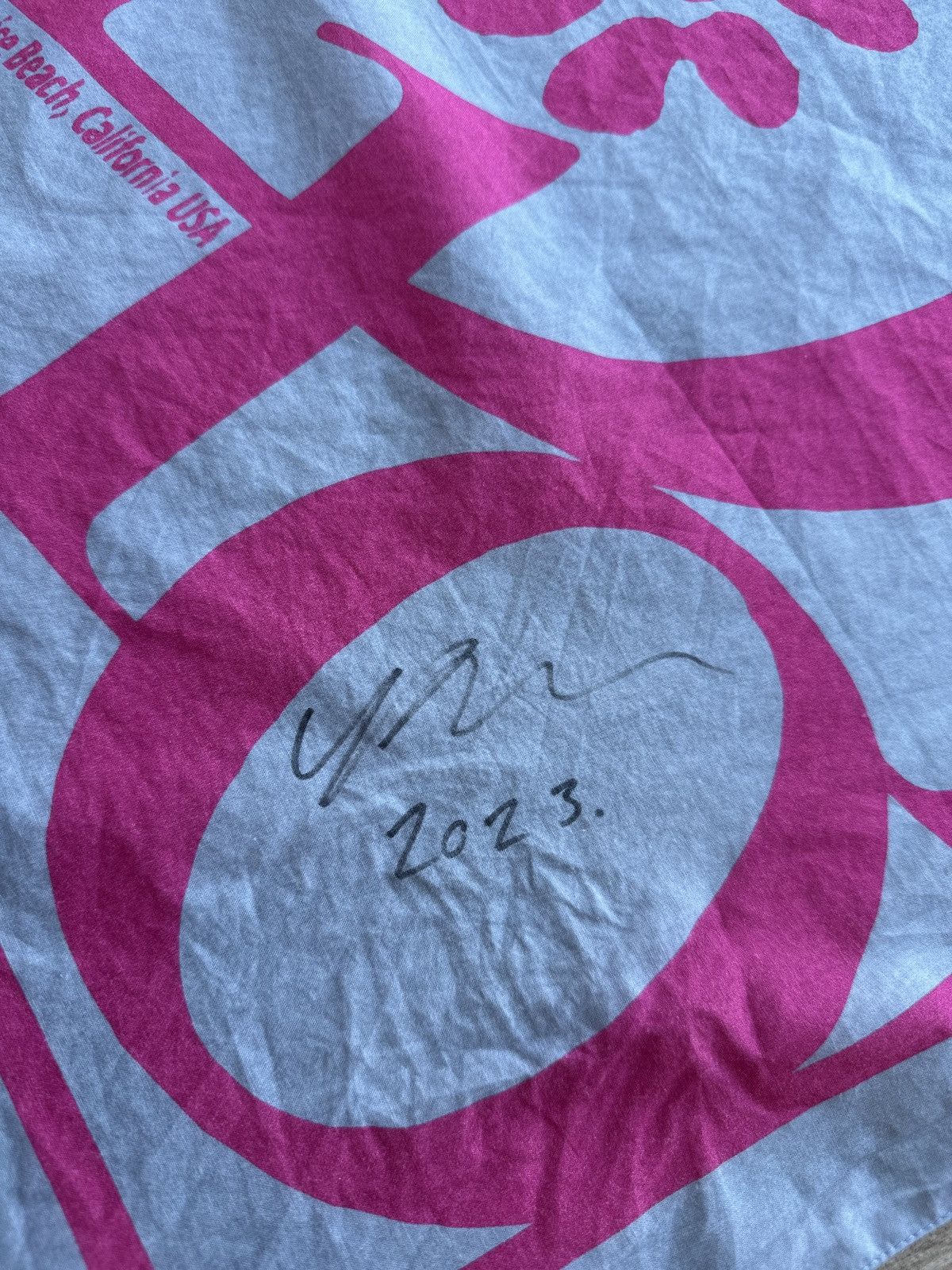 Dior × ERL Dior Erl Eli Russell Linnetz Bandana Kim Jones Autograph Size ONE SIZE - 6 Thumbnail