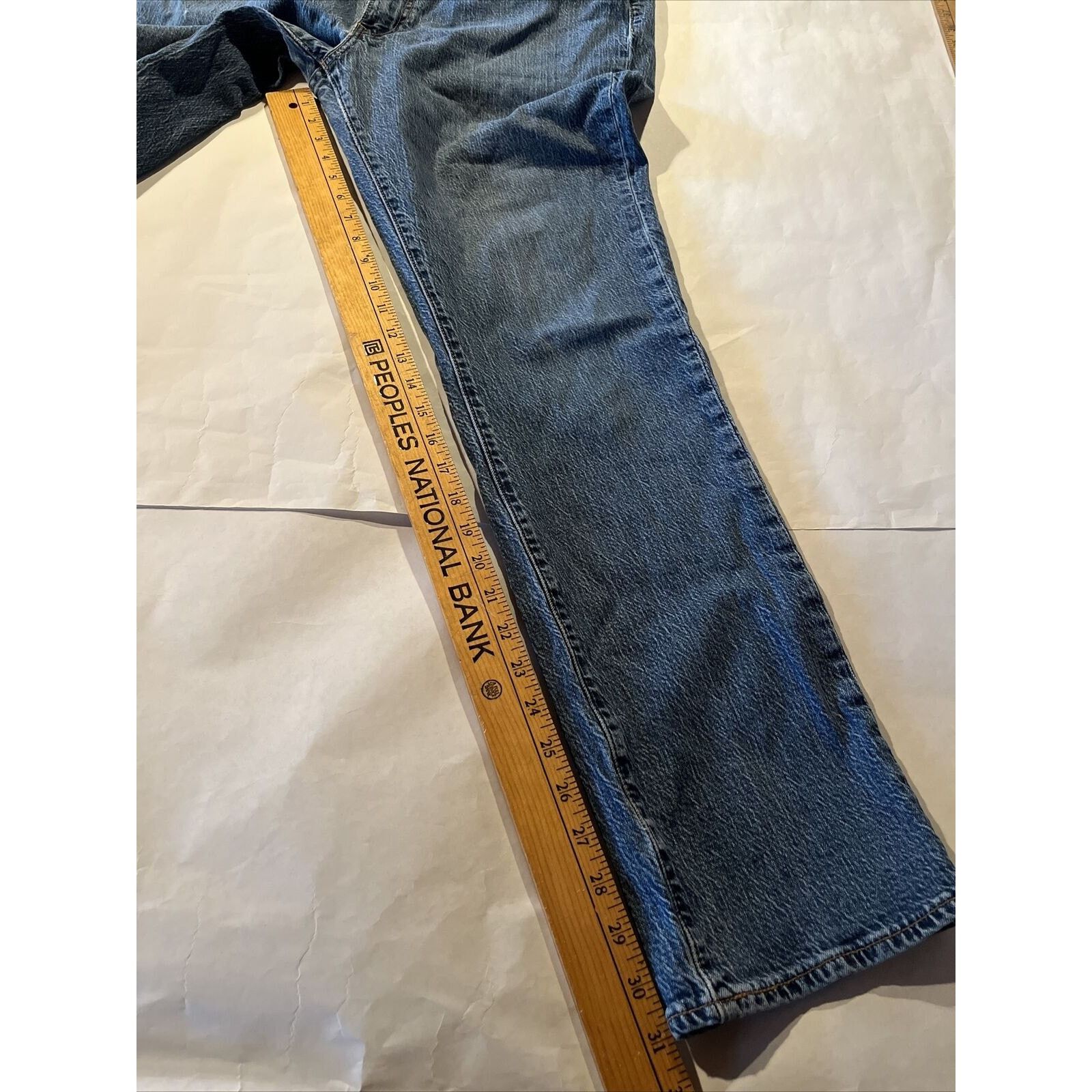 Levi's Levis 511 Jeans Mens 36x31 Blue Slim Straight Denim Med Wash Size US 38 / EU 54 - 6 Thumbnail