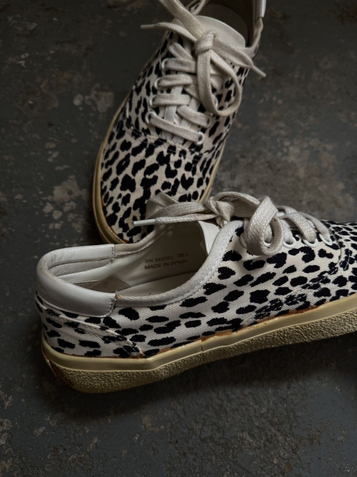 Hedi Slimane × Saint Laurent Paris FW13 Baby Cat Skate 20 Sneaker - Hedi Slimane / Kanye West Size US 6.5 / EU 39-40 - 4 Thumbnail