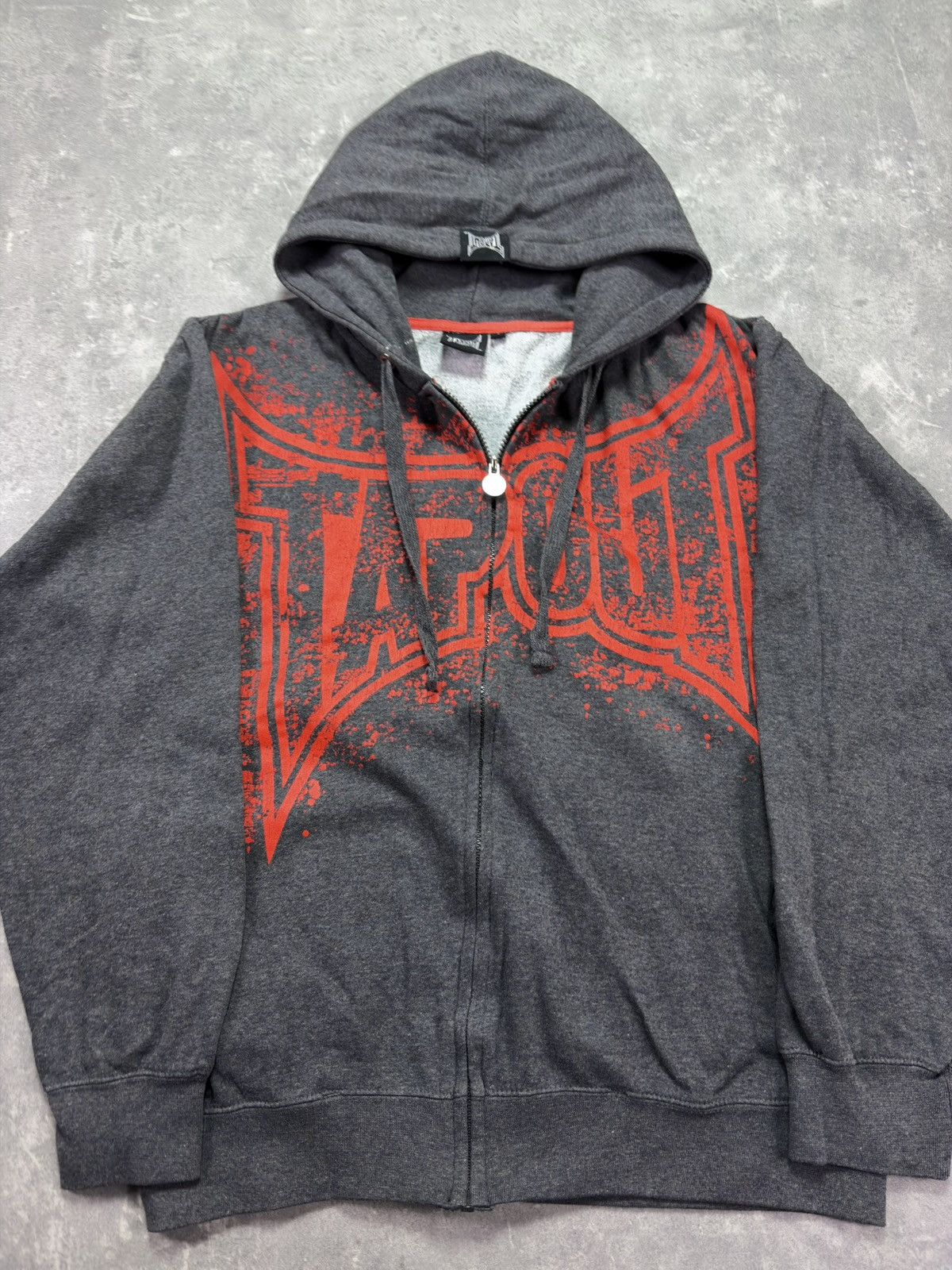 Tapout Tapout Big Splash Logo Zip Hoodie L XL Affliction MMA Size US L / EU 52-54 / 3 - 6 Thumbnail