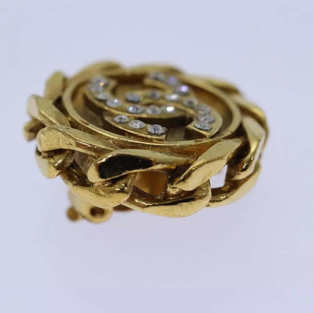 Chanel CHANEL COCO Mark Earring metal Gold CC Auth Size ONE SIZE - 2 Thumbnail
