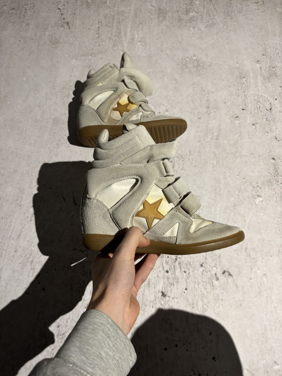 Isabel Marant Y2K Japan Style Isabel Marant Beckett High Top Sneakers Rare Size US 7 / IT 37 - 4 Thumbnail