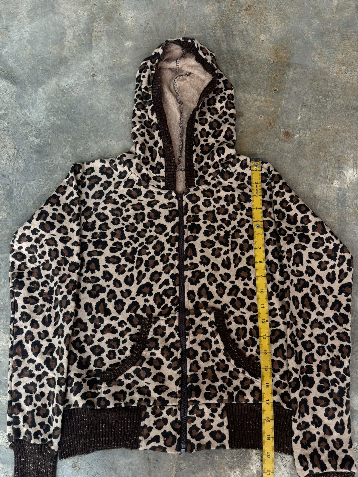 Hysteric Glamour Y2k Leopard Ifsixwasnine Punk style Hoodie Size M / US 6-8 / IT 42-44 - 11 Thumbnail