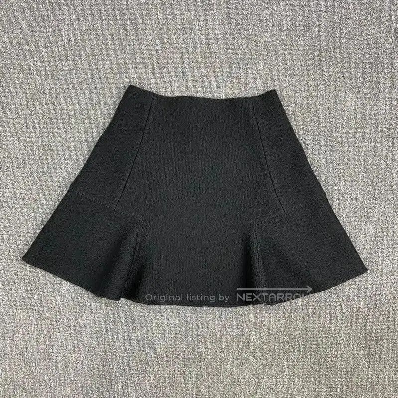 Louis Vuitton Louis Vuitton Black Cotton Women's Skirt . Size 23" - 1 Thumbnail