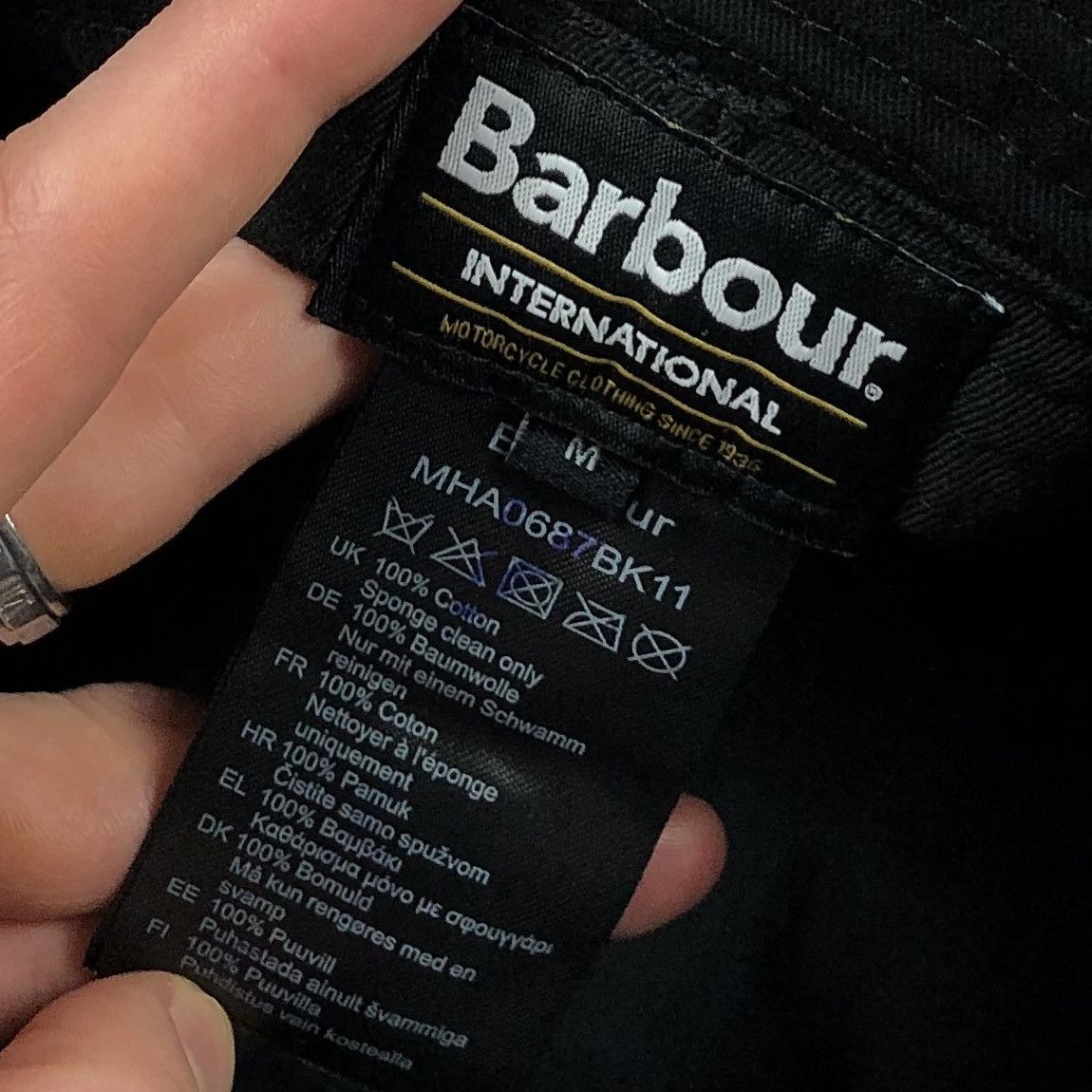 Barbour Barbour International Motorcycle Clothing Bucket Hat Size ONE SIZE - 9 Thumbnail